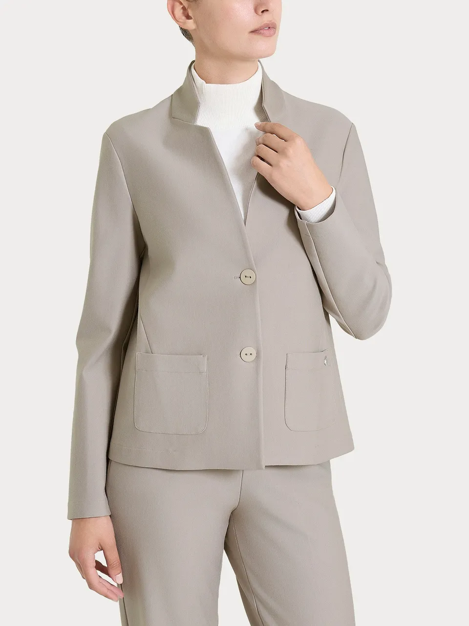 Ragno Compact Blazer Corto Donna String Elasticizzato