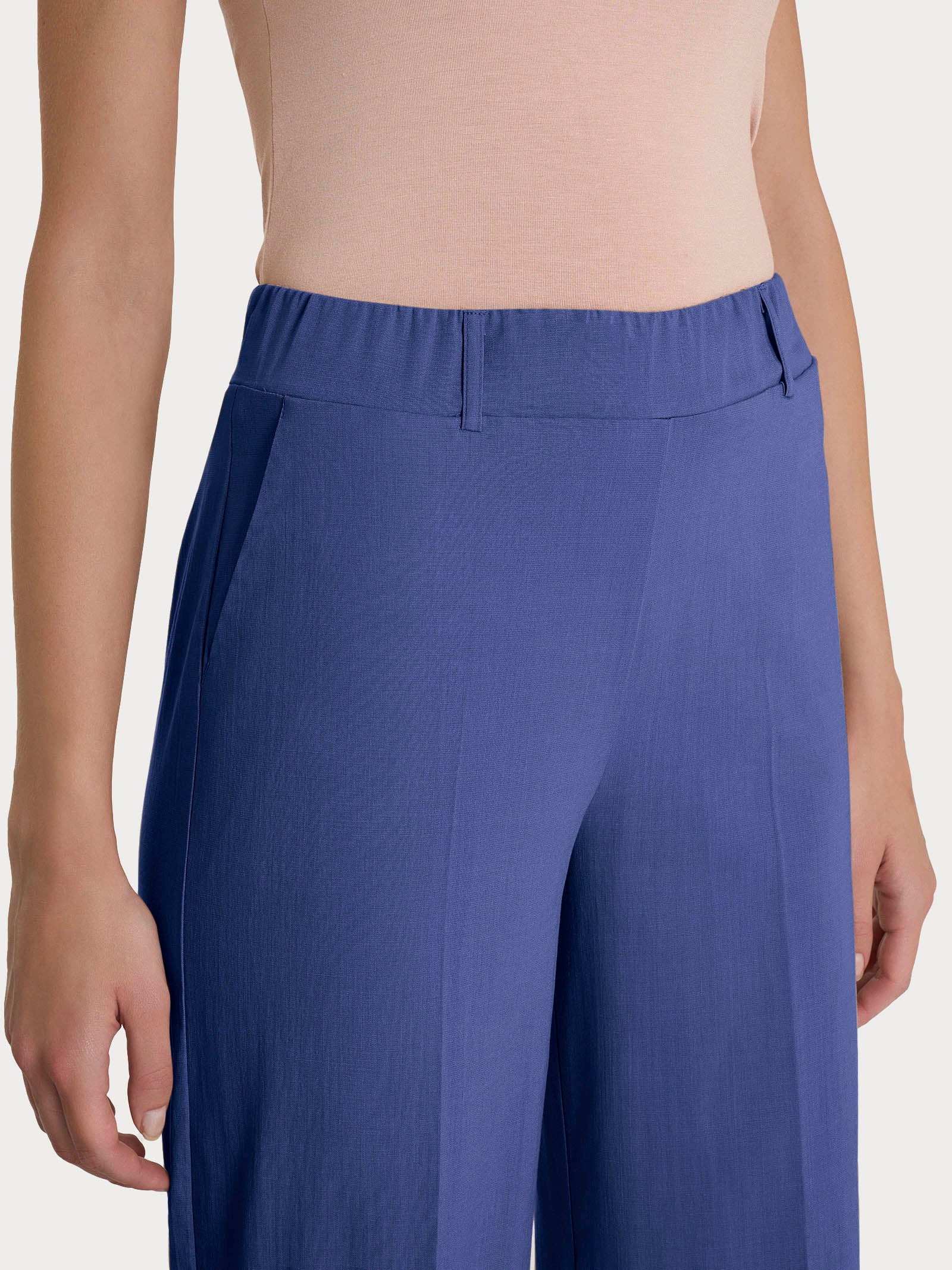 Ragno Super Natural Pantalone Ampio Tasche Blu Skipper