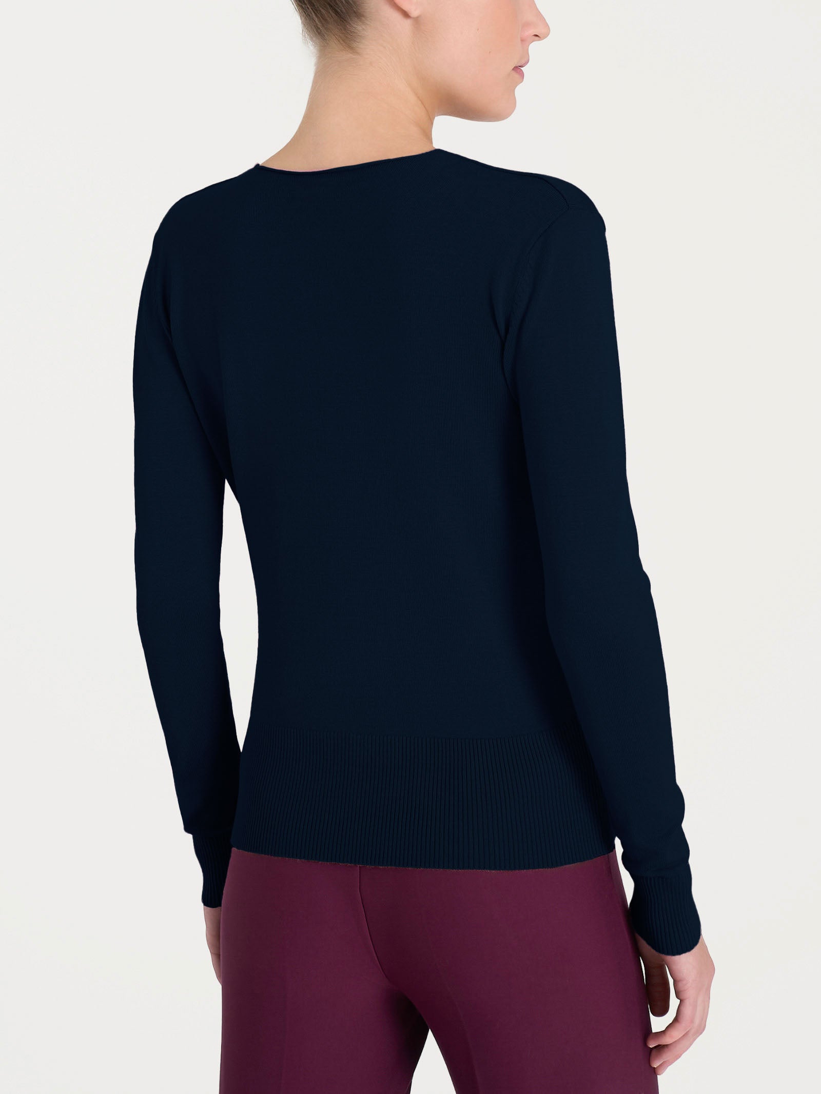 Ragno Four Seasons Maglia Portafoglio Bleu viscosa