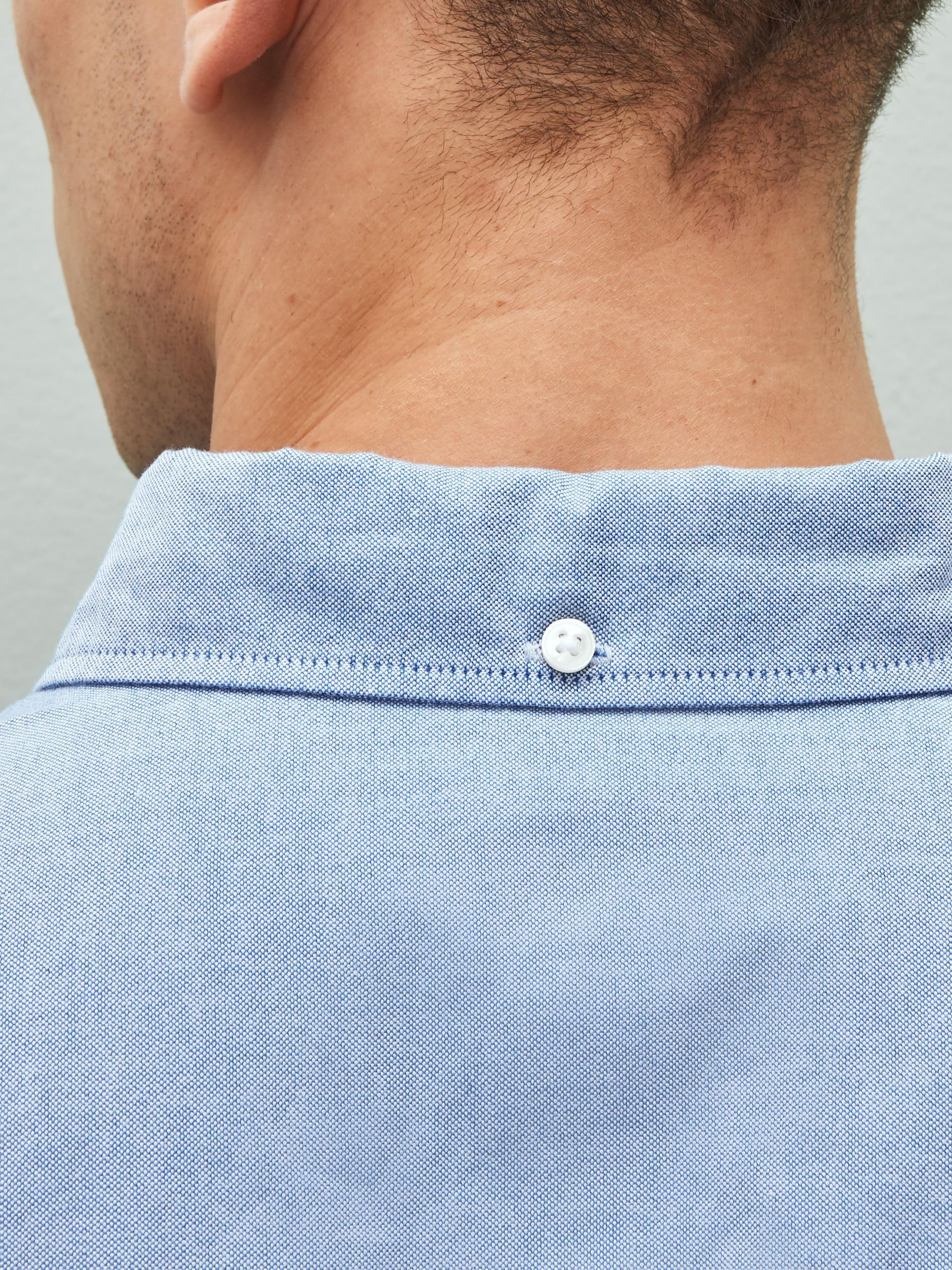 Next Oxford camicia uomo maniche corte in cotone