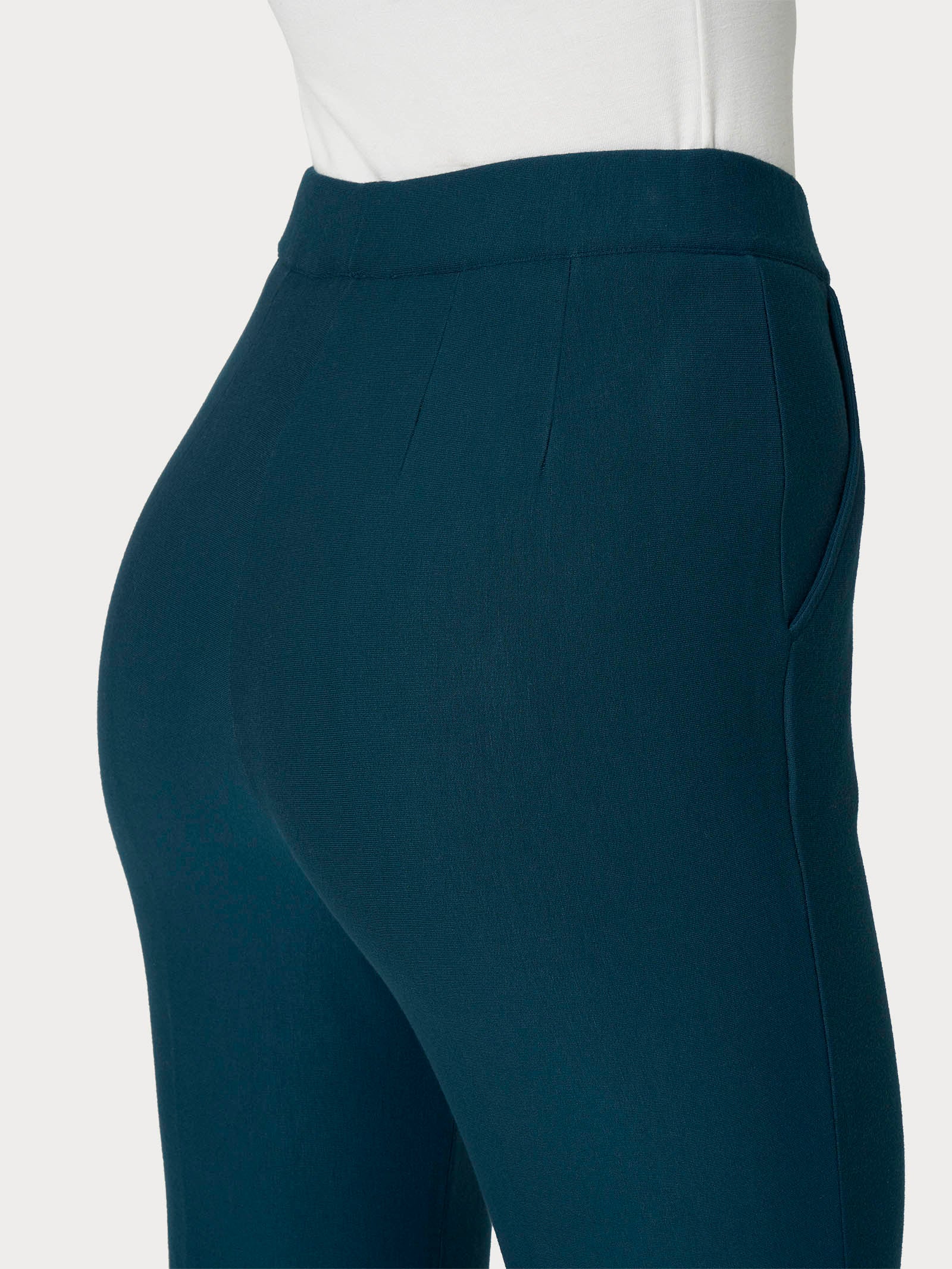 Ragno Relaxed Wardrobe The Straight Leg pantalone felpa blu