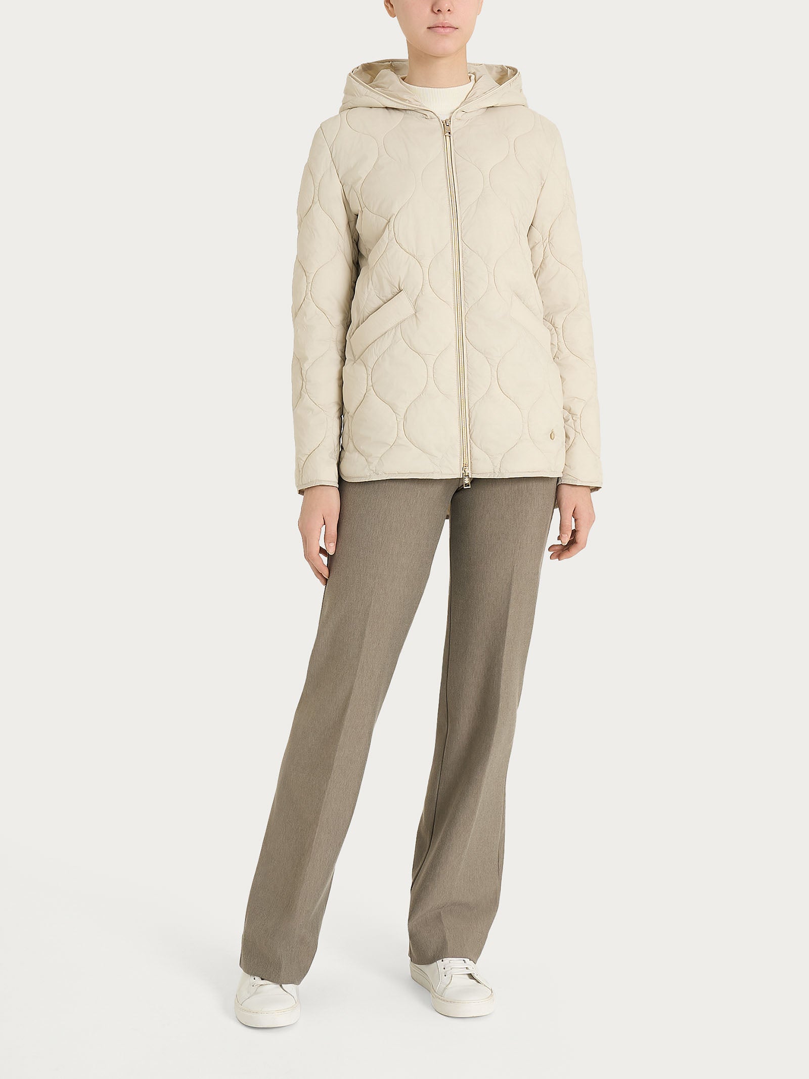 Ragno Onion Quilt Piumino puffer cappuccio Champignon