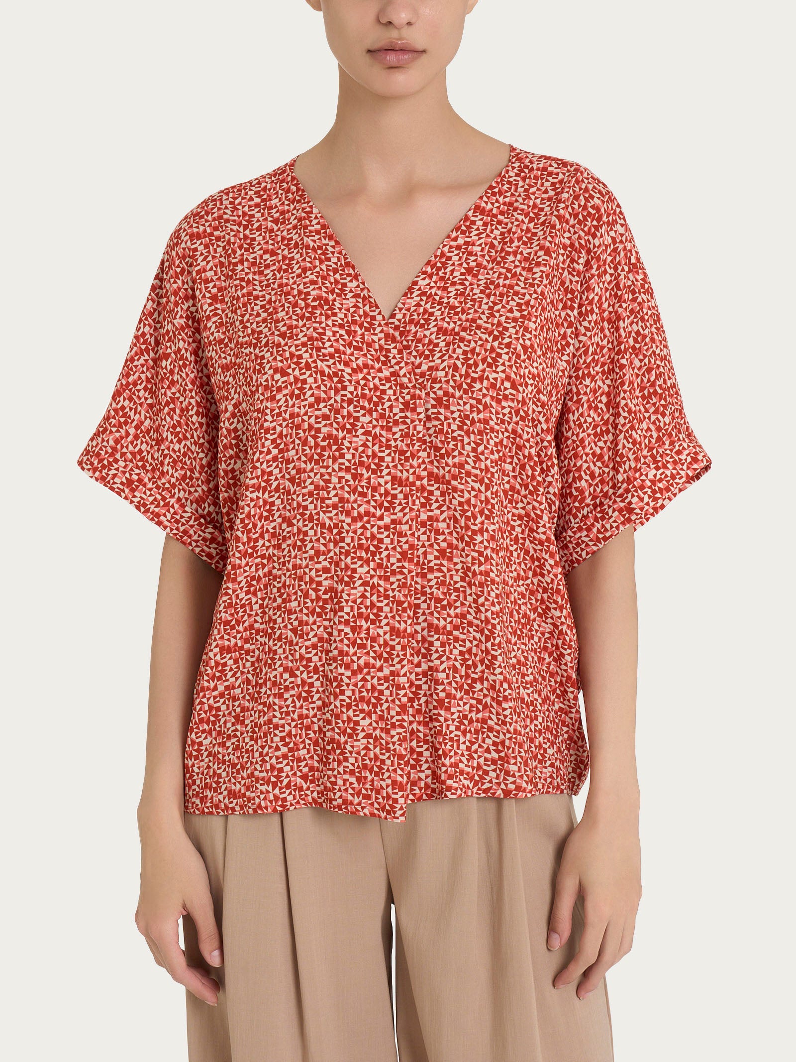 Ragno EcoSeta blusa kimono fantasia Dubarry
