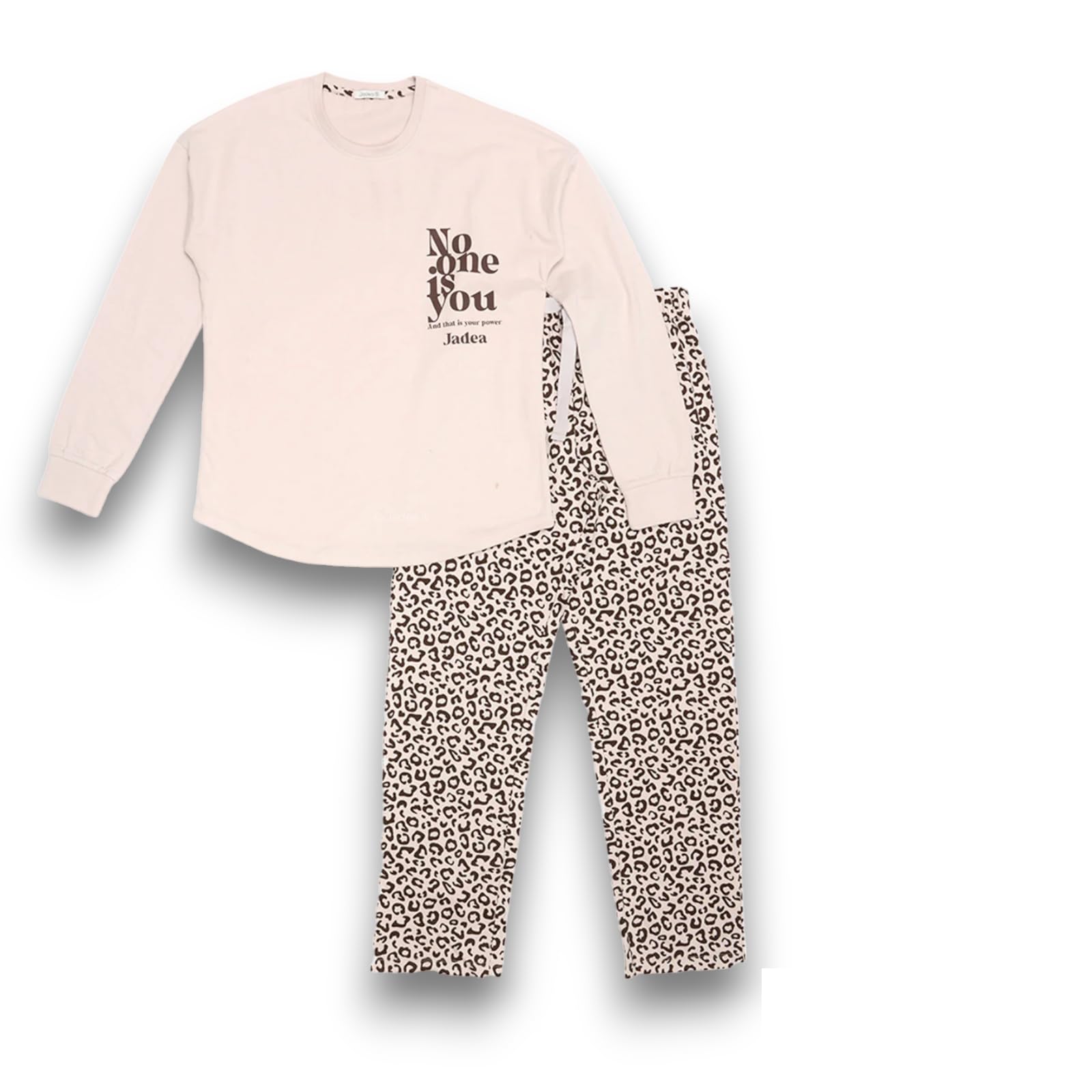 Lady C pigiama donna cotone pantalone animalier XL