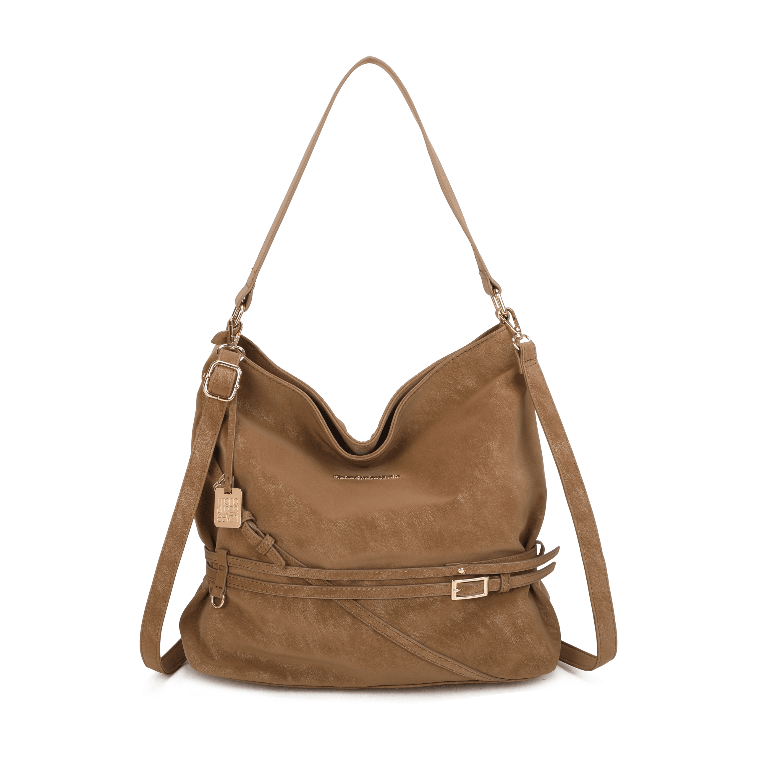 Maria Grazia Severi Hobo borsa a spalla scamosciata capiente