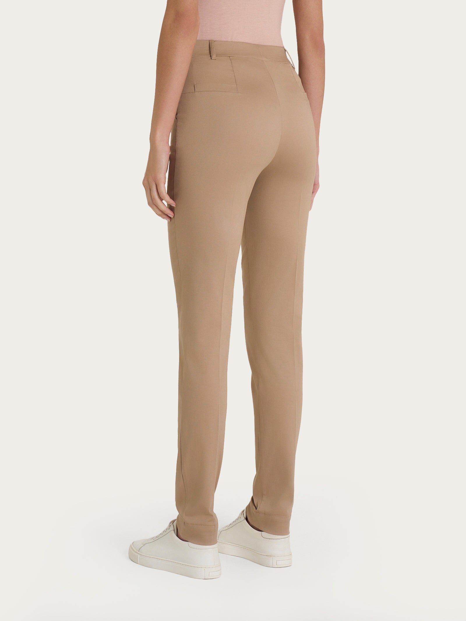 Ragno Satin Power pantalone chino slim warm taupe