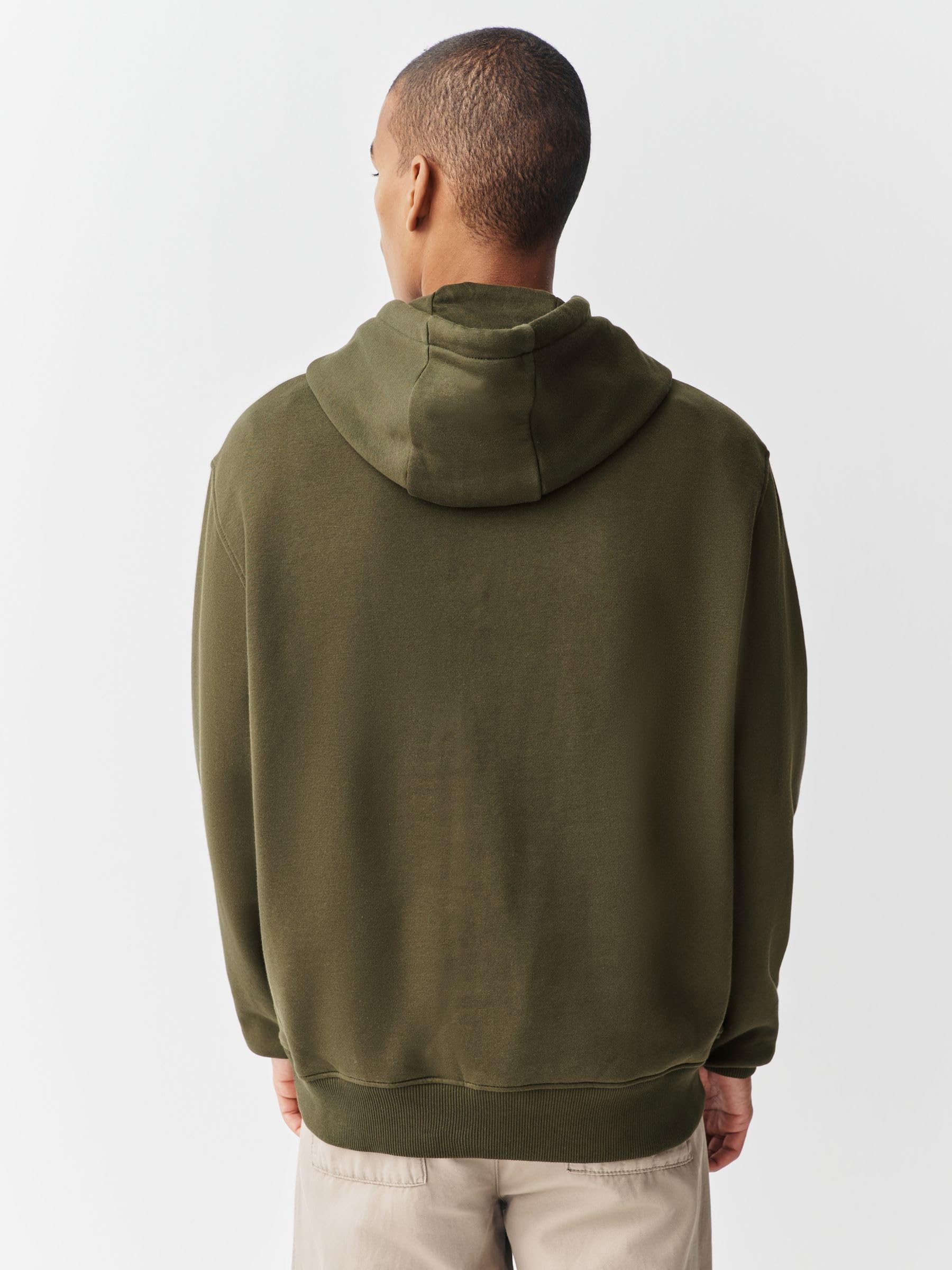 Next felpa uomo cappuccio jersey cotone 2 pezzi