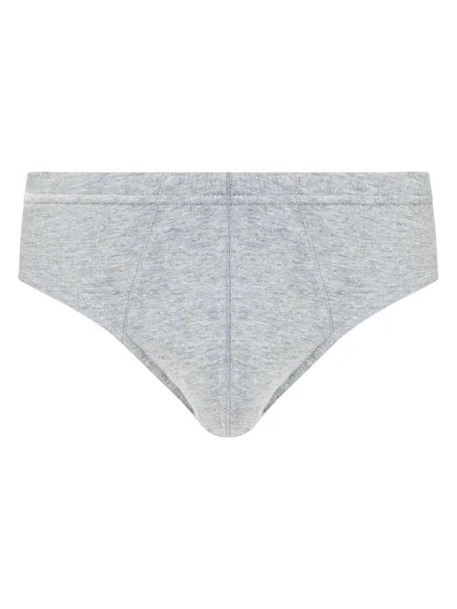 Ragno 90-10 Slip Argento Bipack cotone viscosa