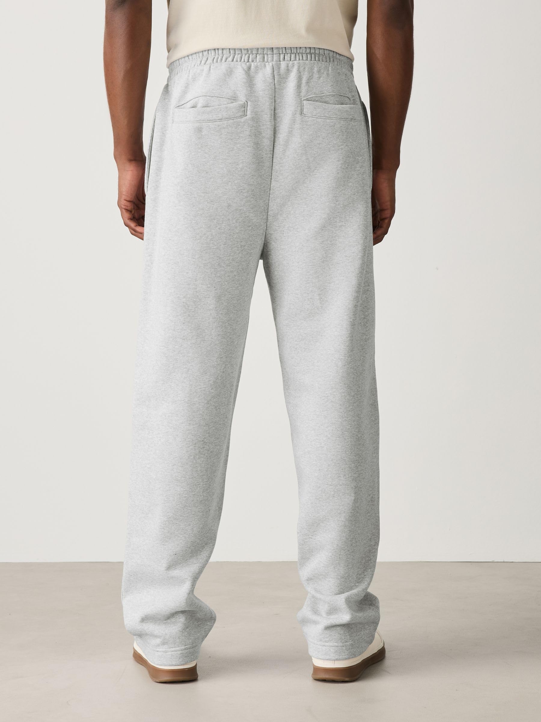 Next pantaloni jogging dritti uomo spazzolati