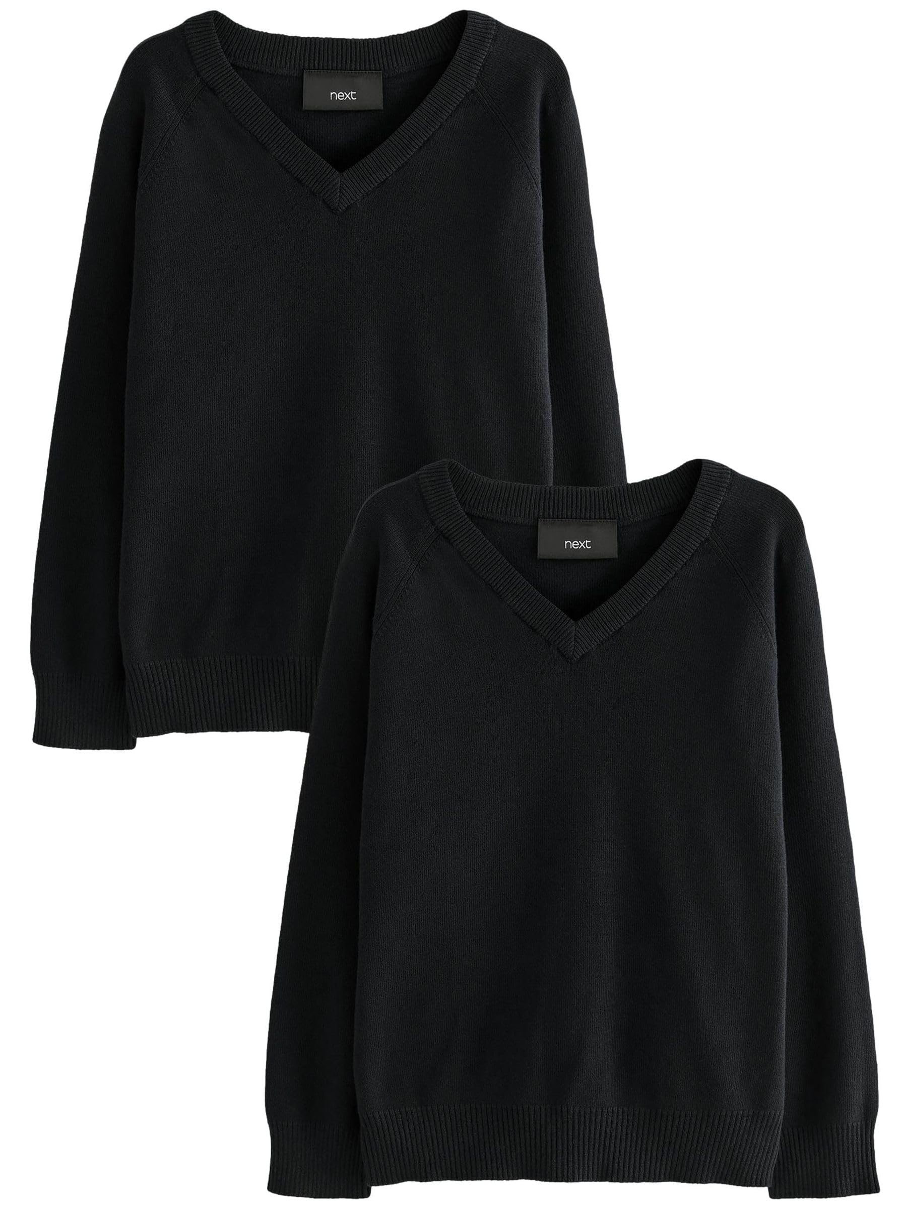 Next maglione ragazzo scollo V 2 pezzi taglia 170 cotone