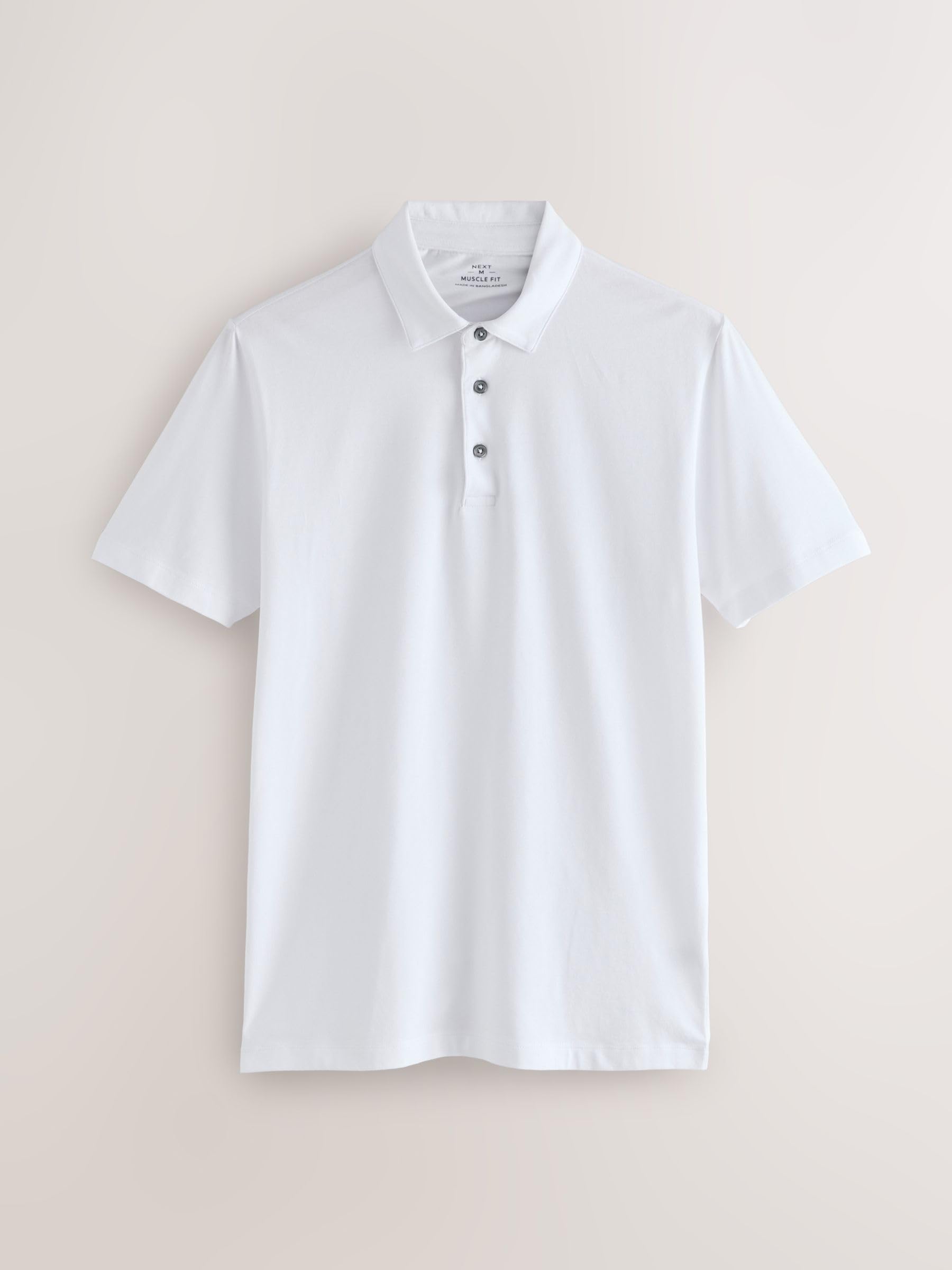 Next polo uomo maniche corte jersey 3 pezzi M