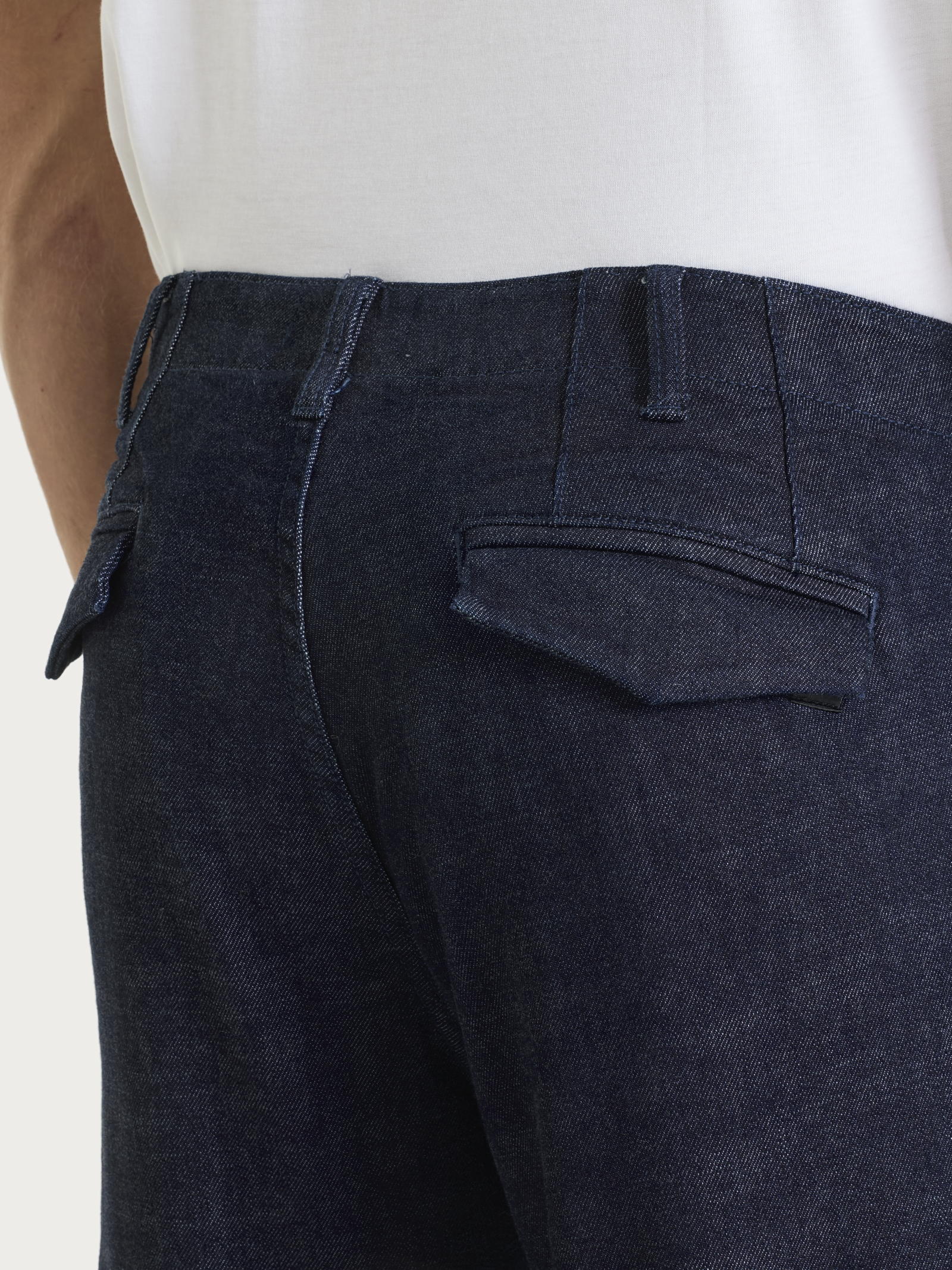 Ragno Super Denim Jeans Chino pantalone uomo indigo elasticizzato