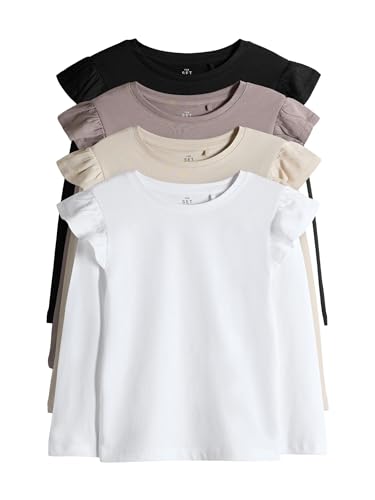 Geo Next The Set t-shirt maniche lunghe bambina 4 pezzi volant