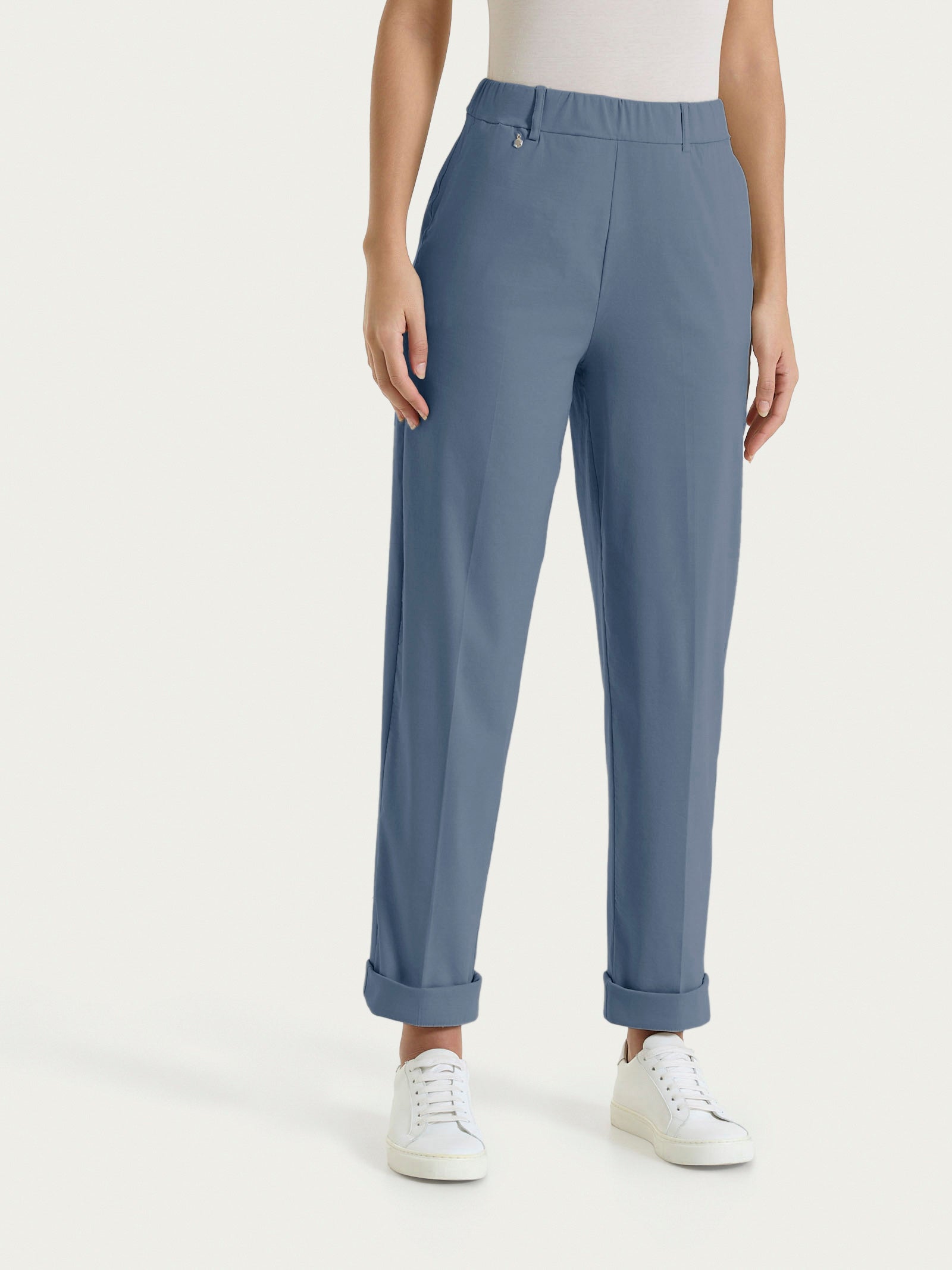 Ragno Super Fresh Pantalone carota turbulence fresco con tasche