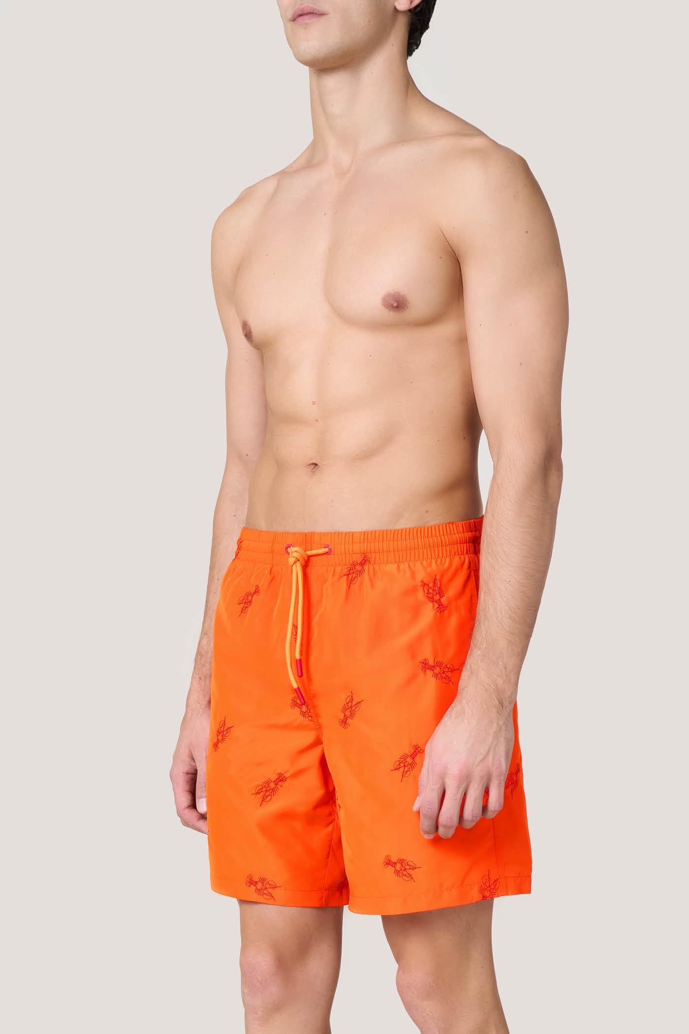 Goldenpoint Lobster costume boxer uomo media lunghezza