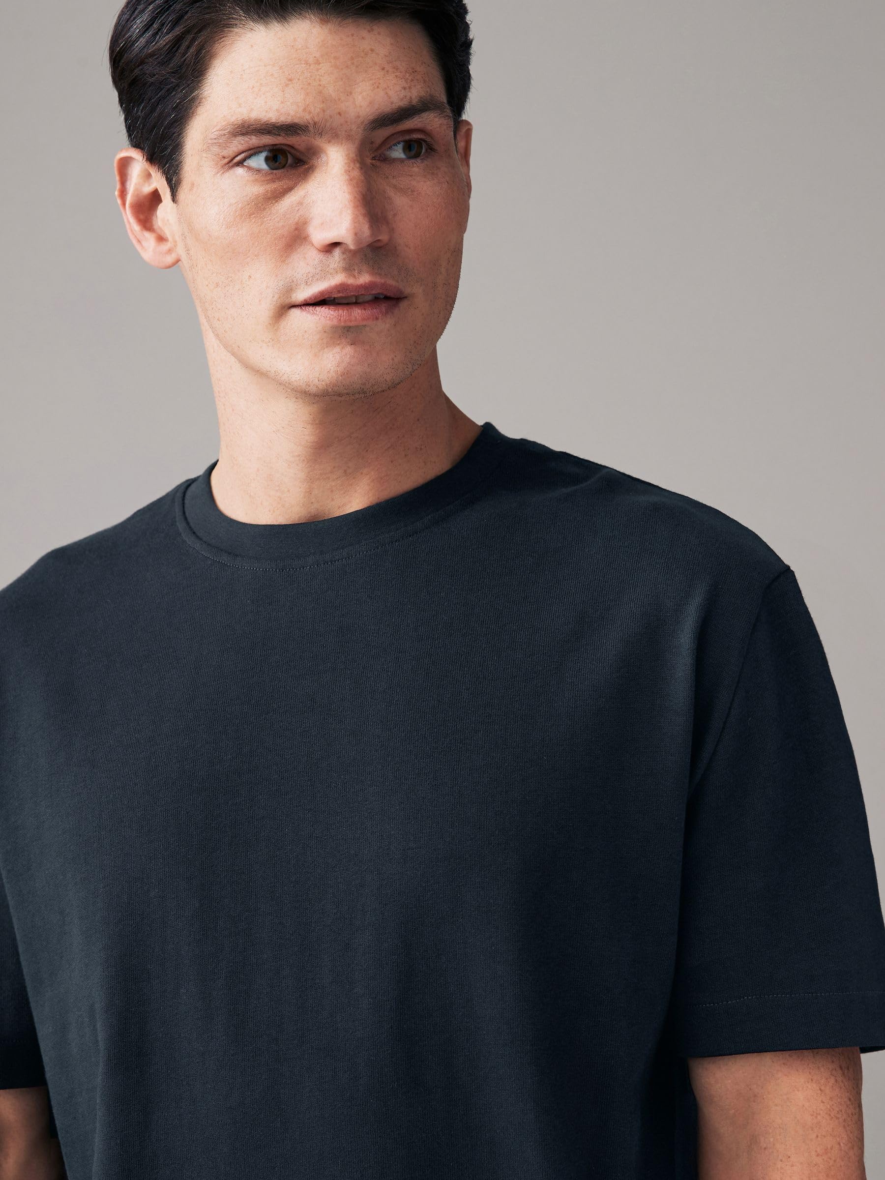 Next Girocollo Pesante t-shirt uomo L cotone