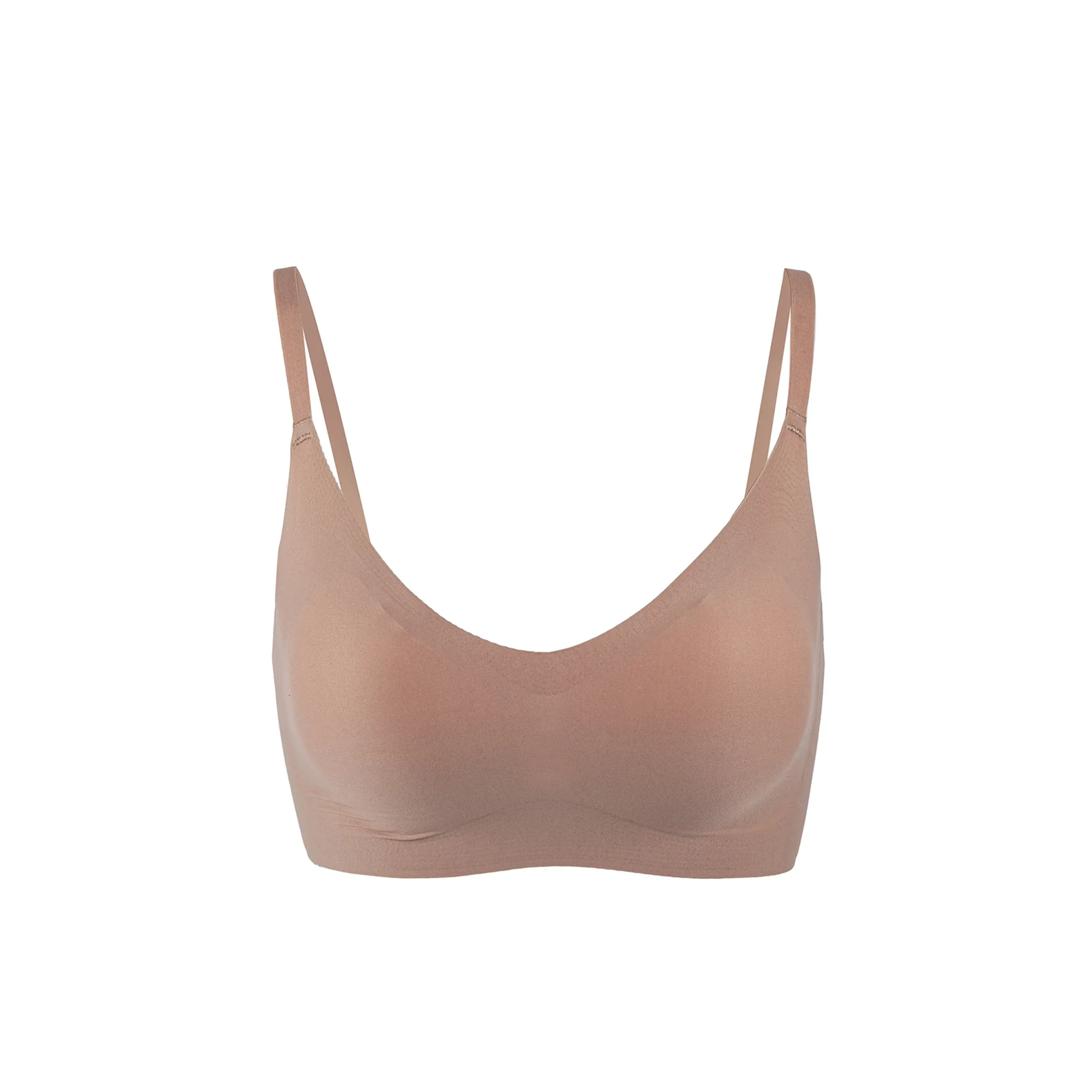 Maria Grazia Severi Essential bralette marrone senza cuciture
