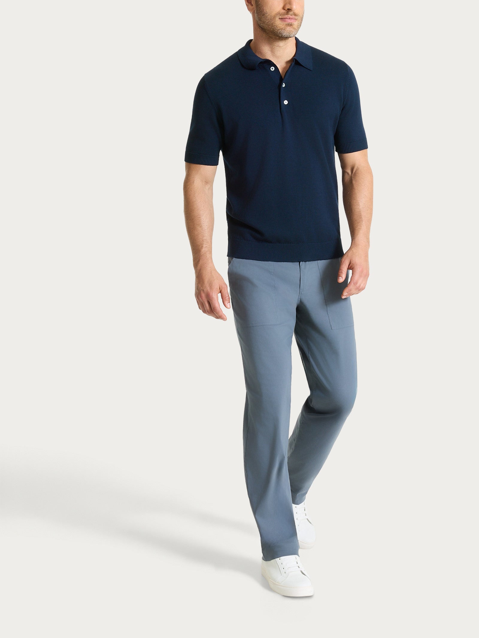 Ragno Super Fresh The Chino pantalone uomo cotone Turbulence