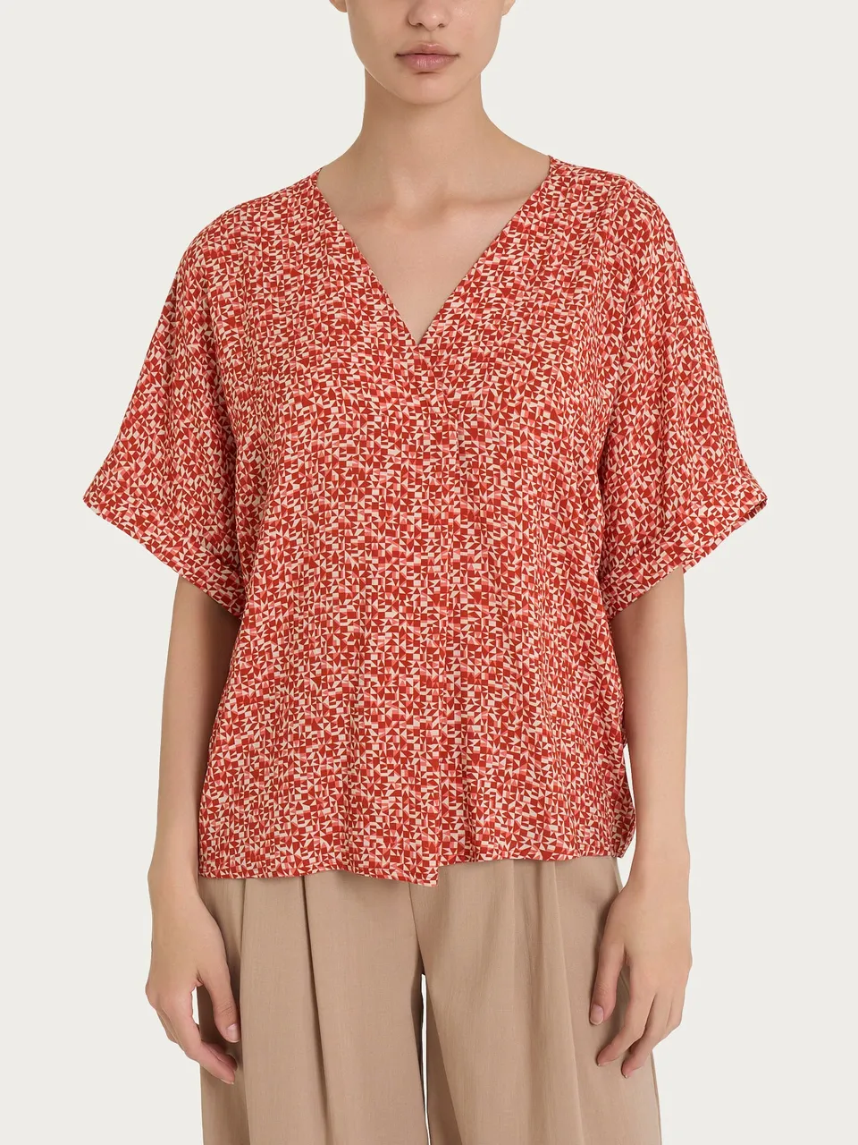 Ragno EcoSeta blusa kimono fantasia Dubarry
