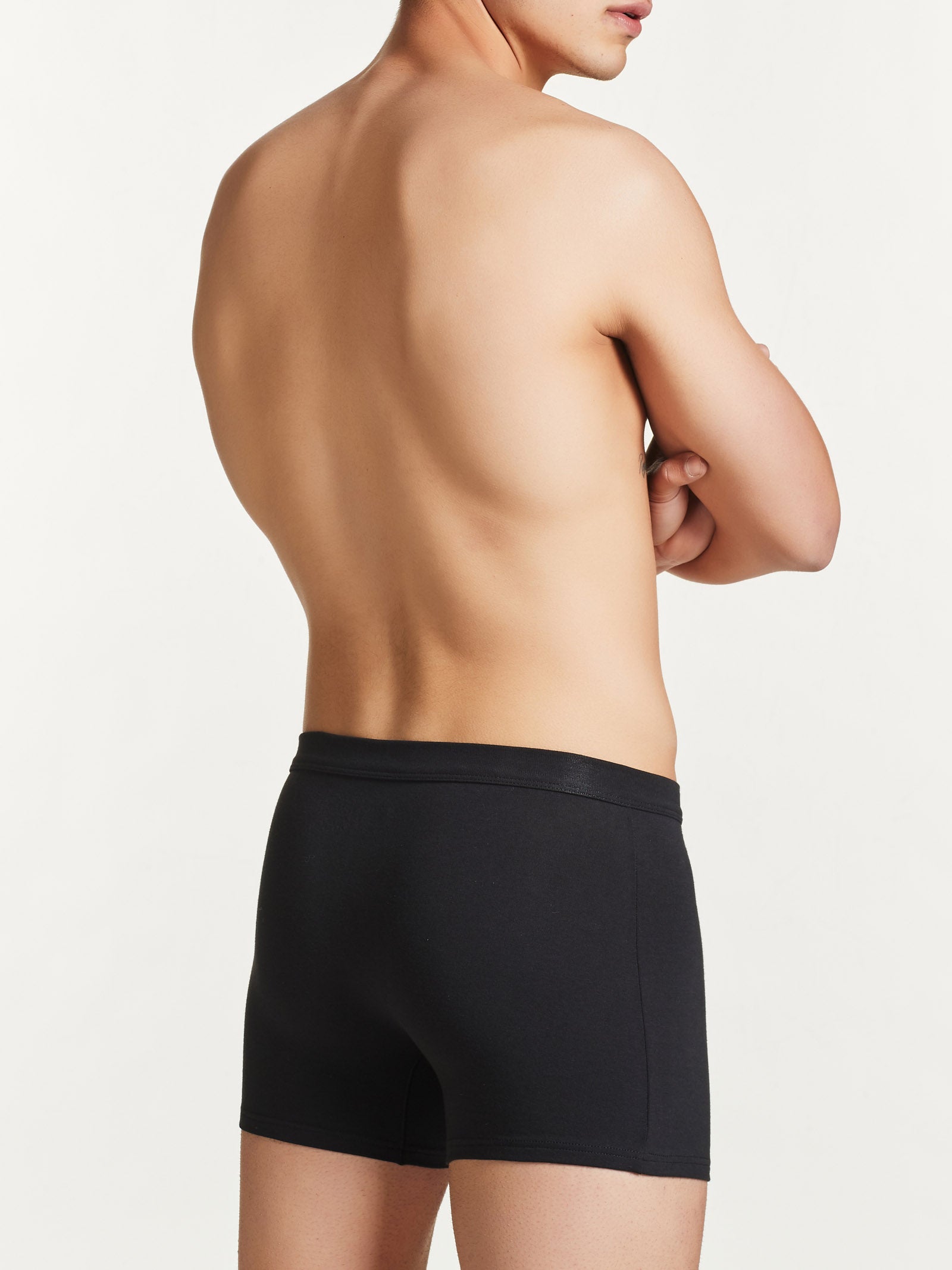 Ragno Comfort Parigamba Boxer Cotone Nero Bipack
