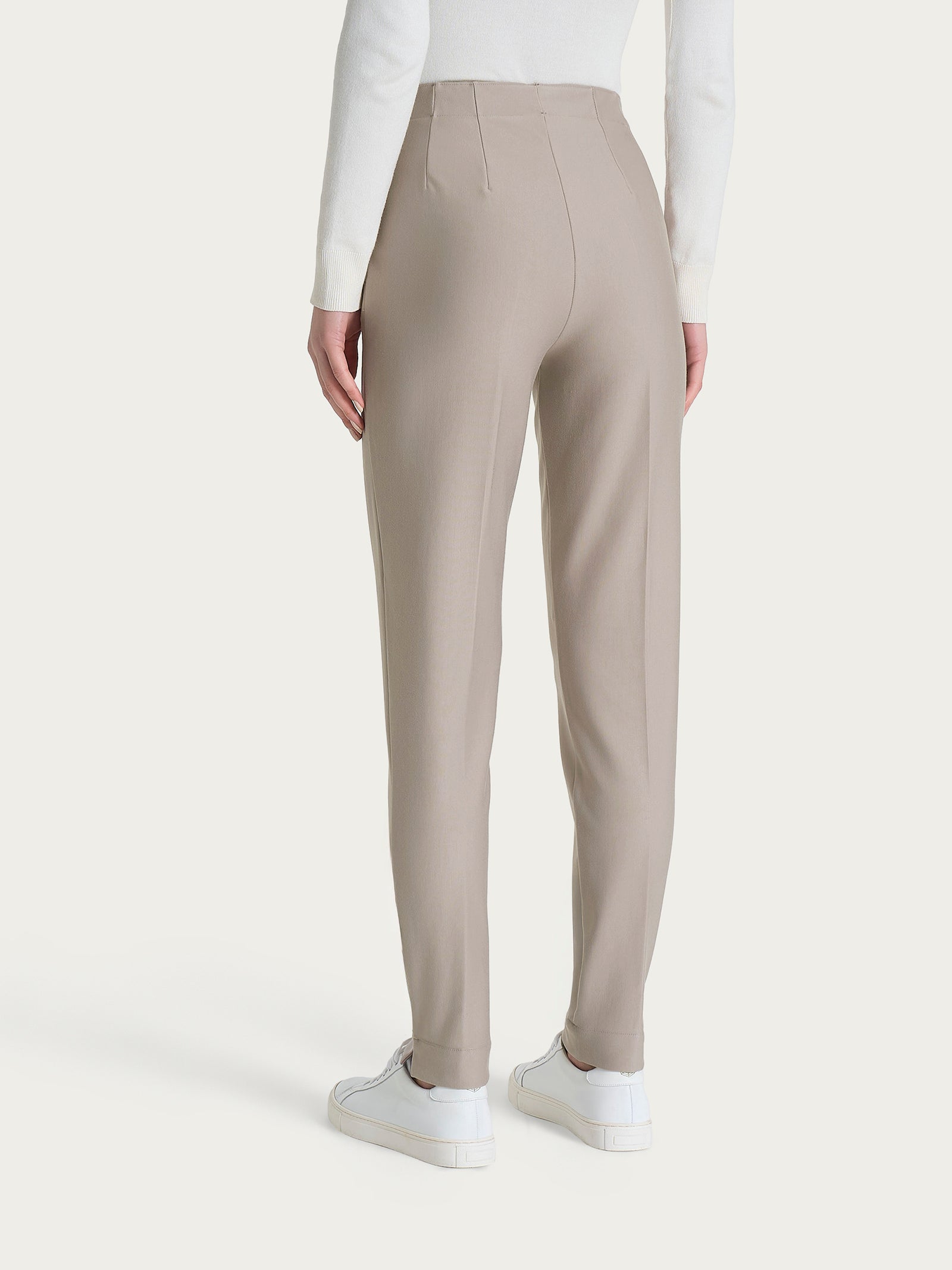Ragno Compact Pantalone Carrot pantalone String risvolto