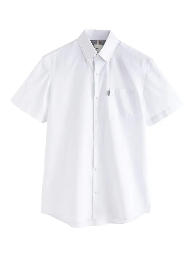 Next Oxford camicia maniche corte S facile da stirare