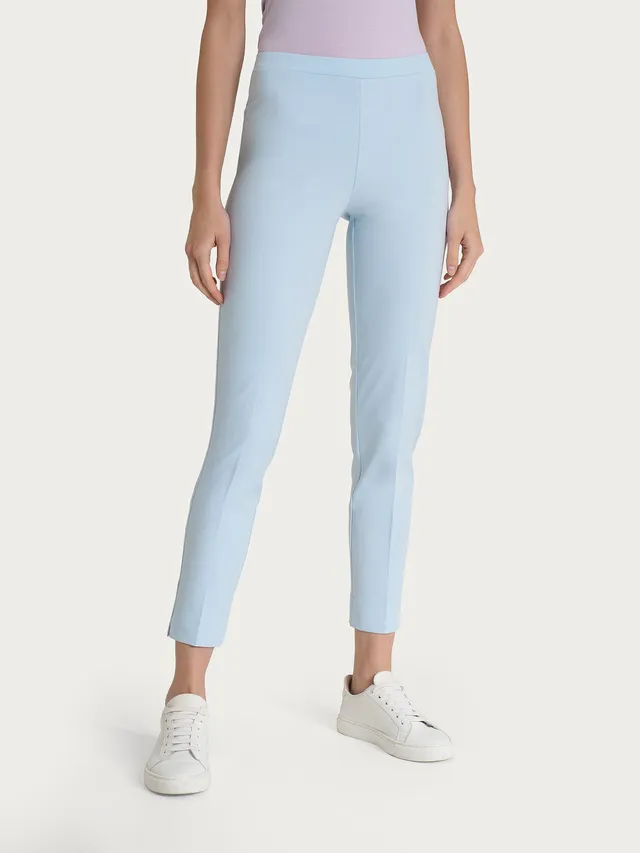 Ragno Compact Light pantaloni capri donna skyway con spacchi