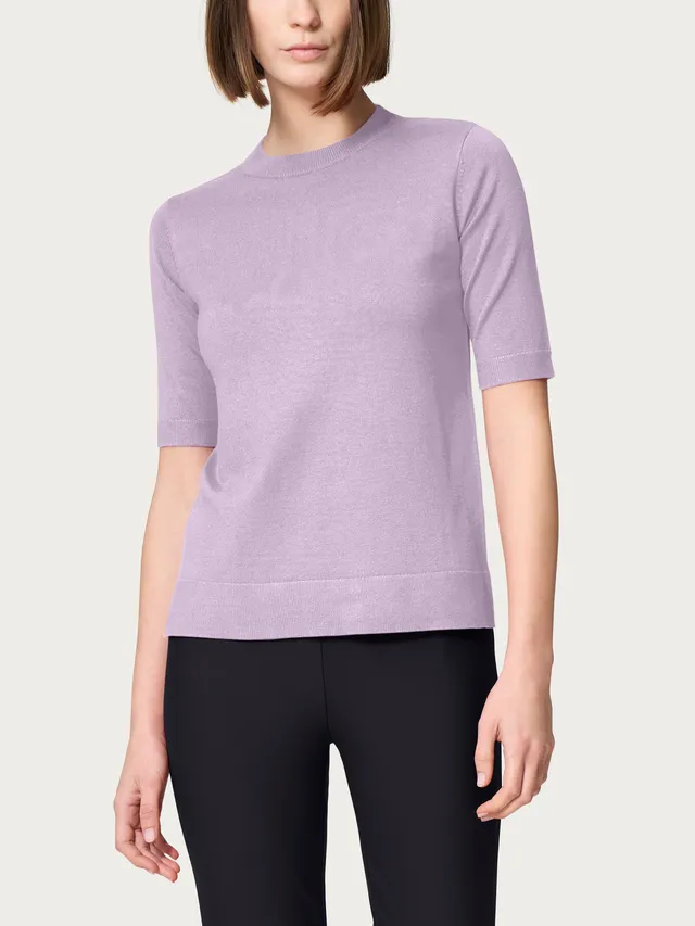 Ragno Four Seasons Maglia Girocollo Manica Corta Viscosa