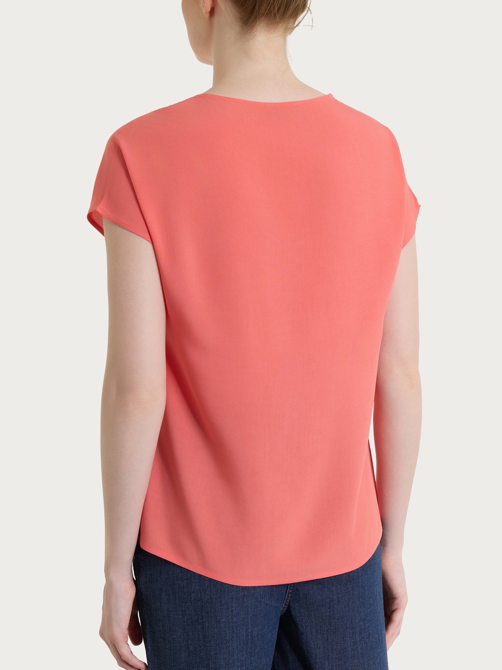 Ragno EcoSeta Blusa Manica Kimono Viscosa Dubarry