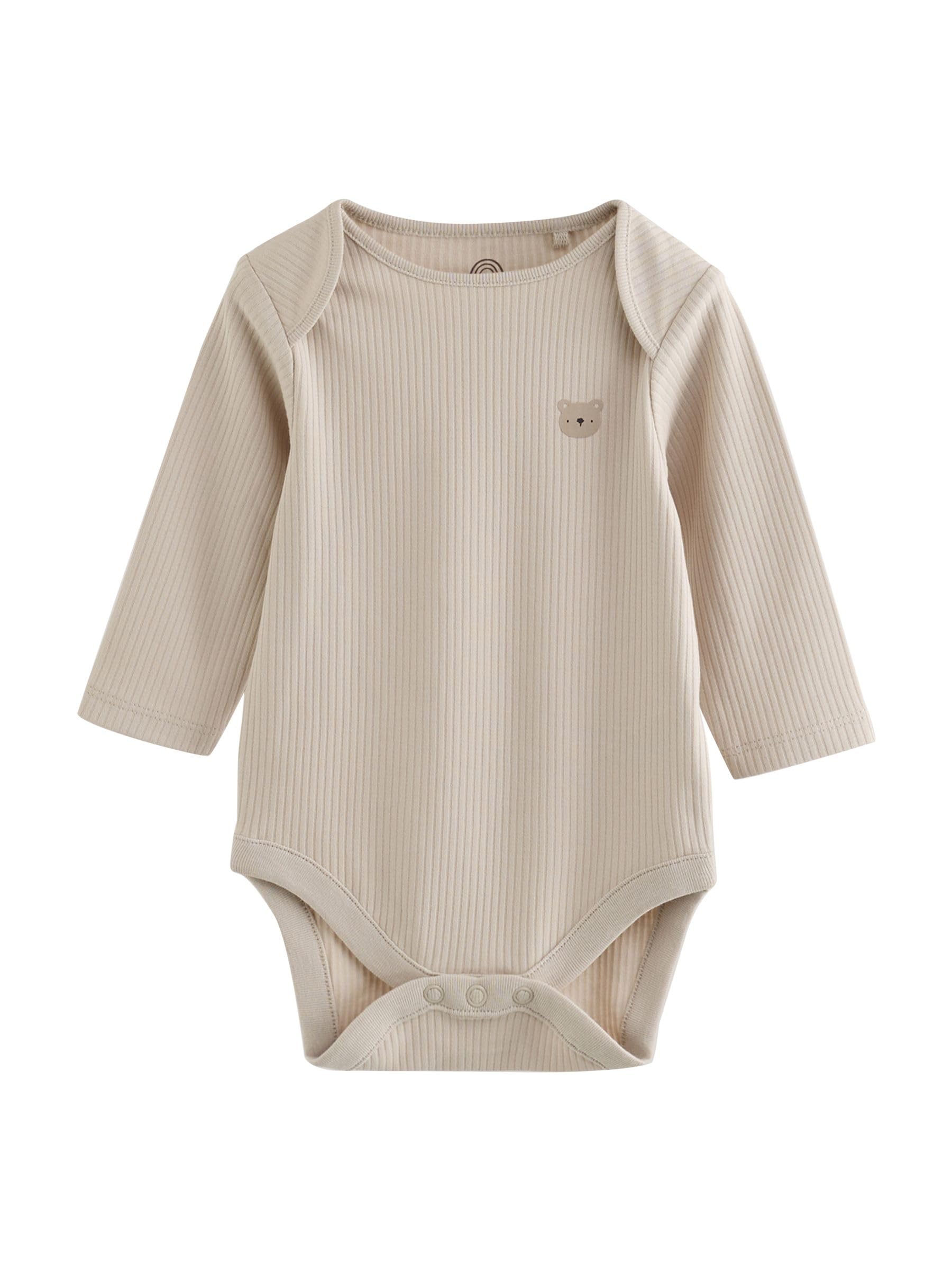 Next body neonato maniche lunghe cotone confezione da 5