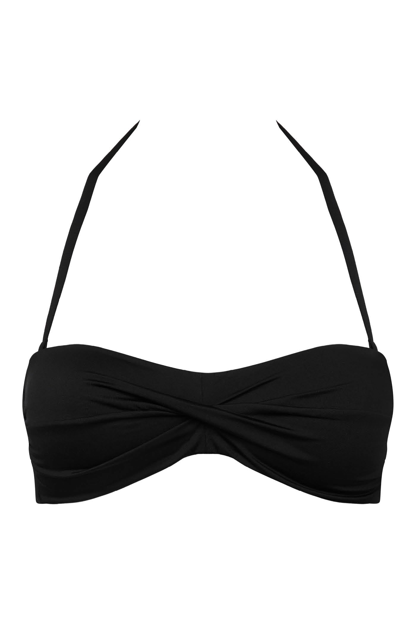Goldenpoint Tache top bikini fascia incrocio imbottita