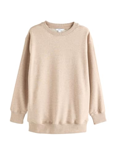 Geo Next Felpa Lunga Donna Girocollo Comoda Cotone