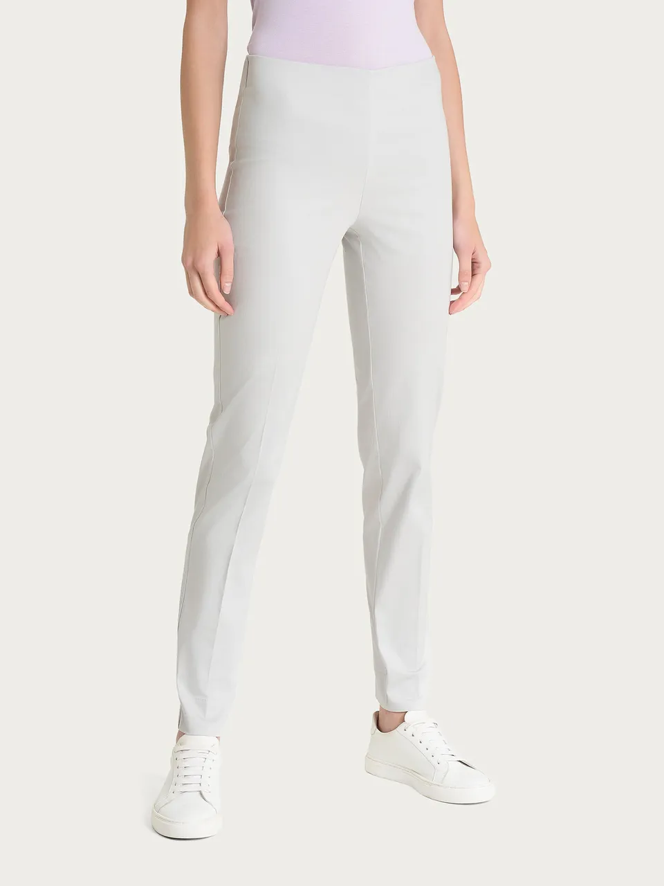 Ragno Satin Power pantalone sigaretta donna grigio skinny