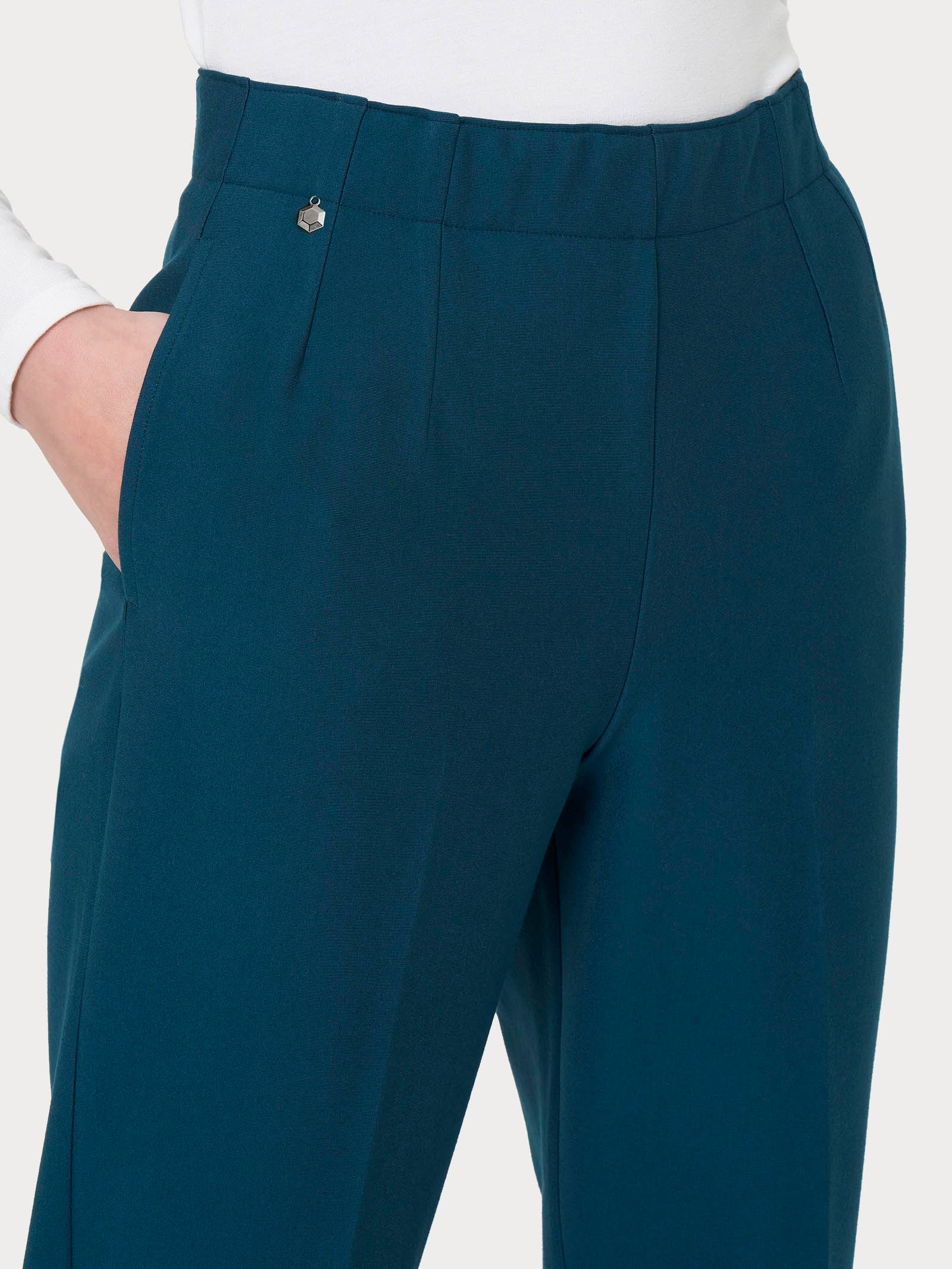 Ragno Compact The Straight Leg pantalone blu Reflecting Pond