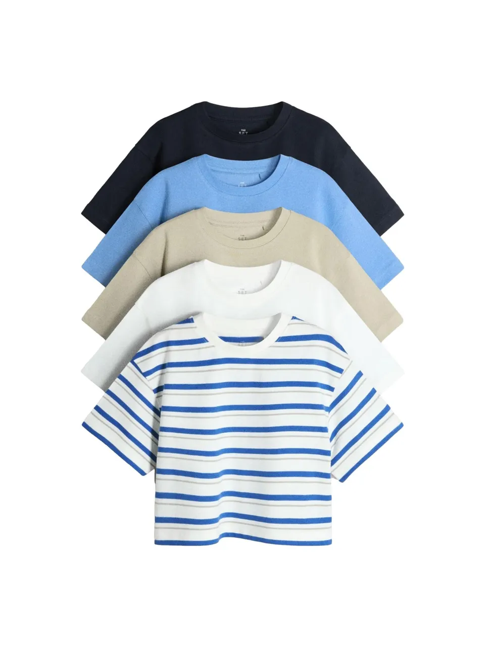 Geo Next The Set t-shirt bambino 5 pezzi oversize
