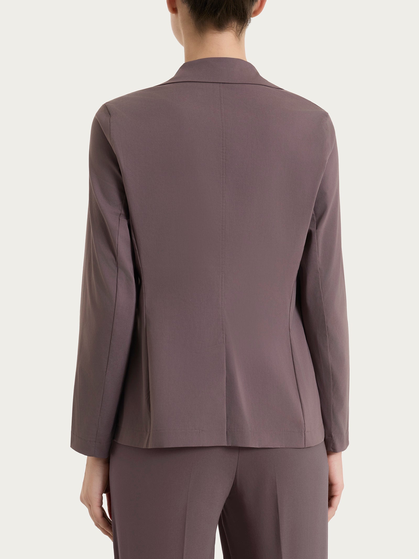 Ragno Super Fresh blazer due bottoni Plum Truffle leggero