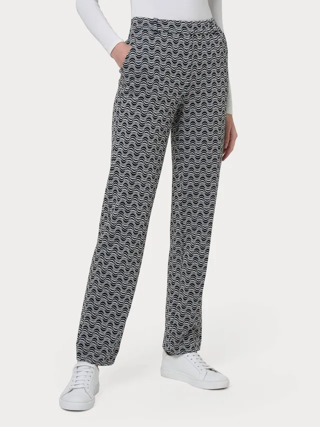 Ragno The Straight Leg Pantalone dritto Eco Jacquard Fant.Nero