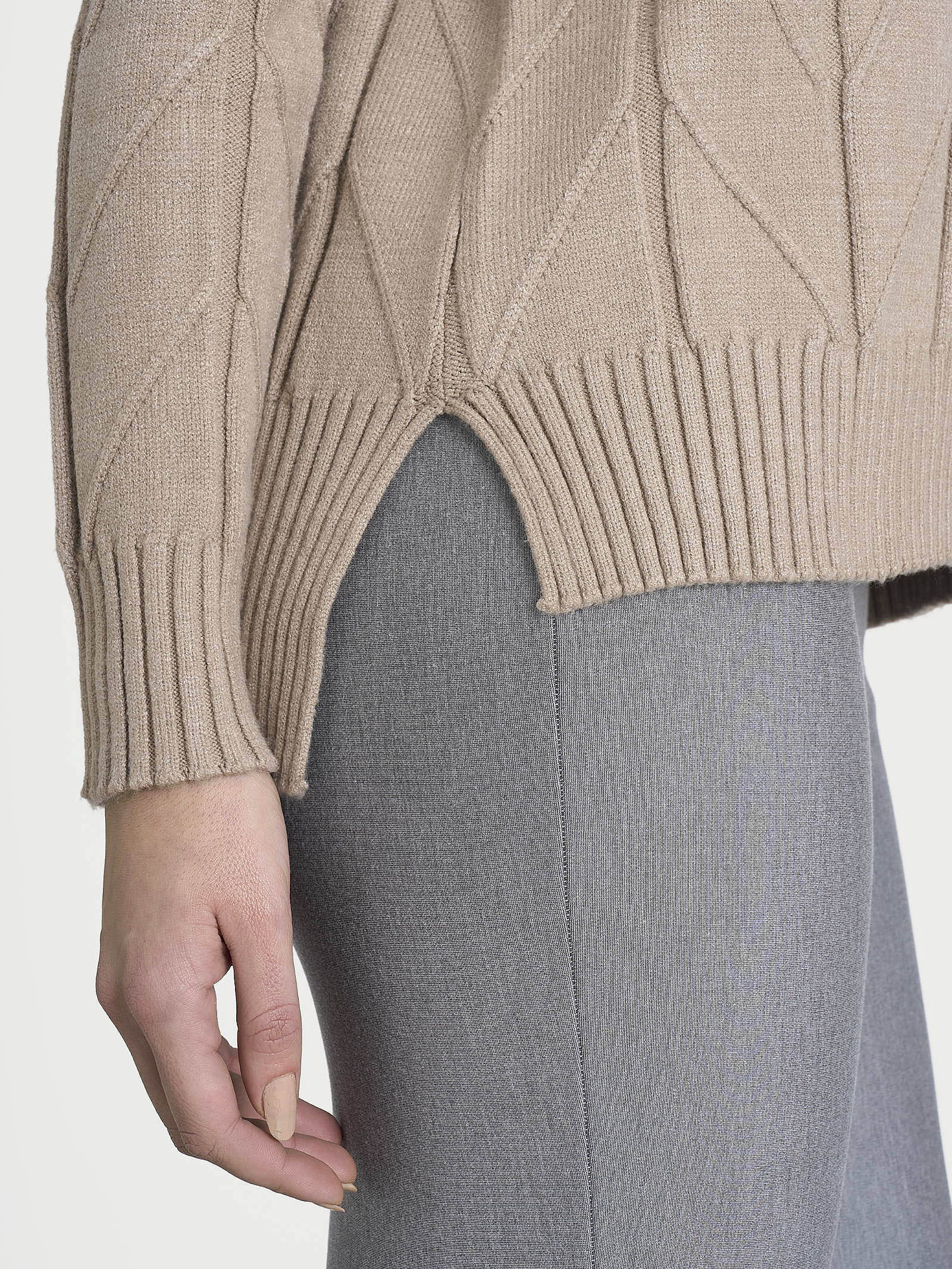 Ragno Super Soft Lupetto Spiga Cammello Mel