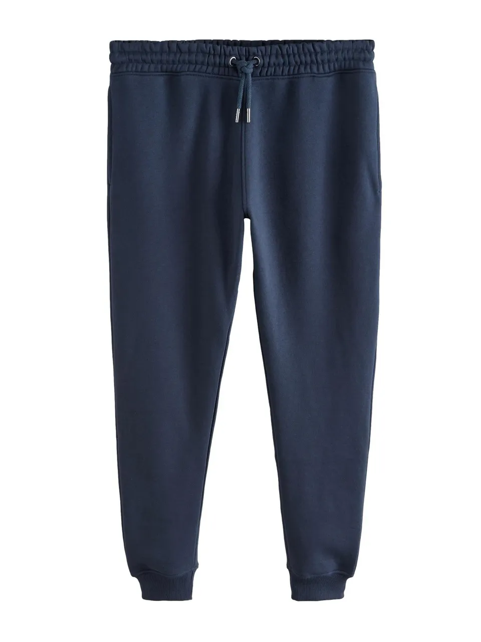 Next pantaloni jogging pesanti spazzolati blu navy attillati