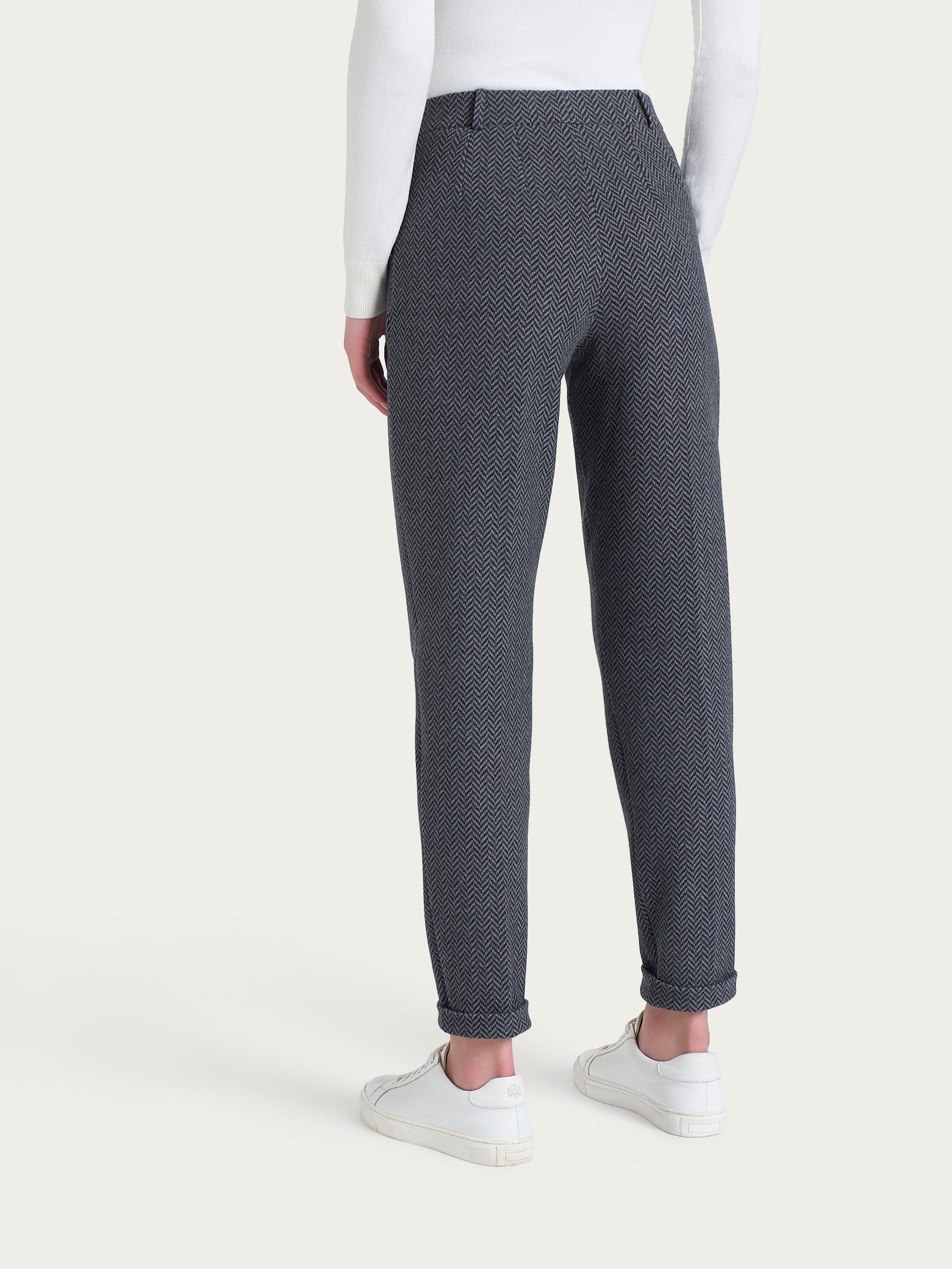 Ragno Compact Pantalone Chino Slim tasche Fant.Oscuro Mel vita elasticizzata