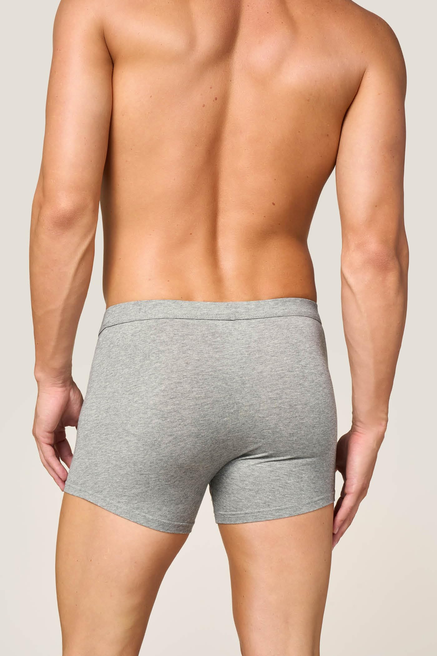 Goldenpoint Boxer Regular Uomo Cotone Supima Grigio S