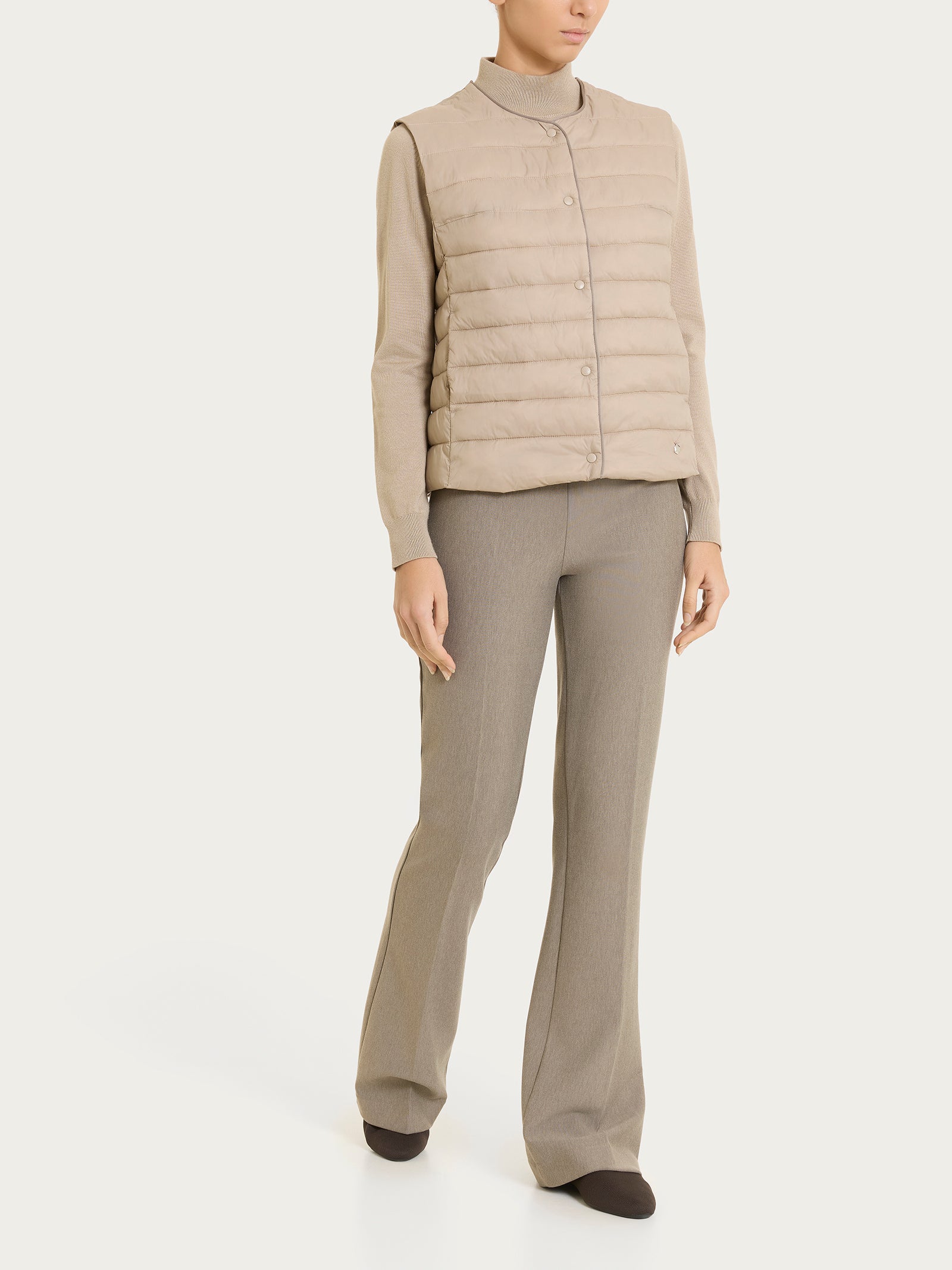 Ragno Ultralight Piumino gilet smanicato grigio Glace'