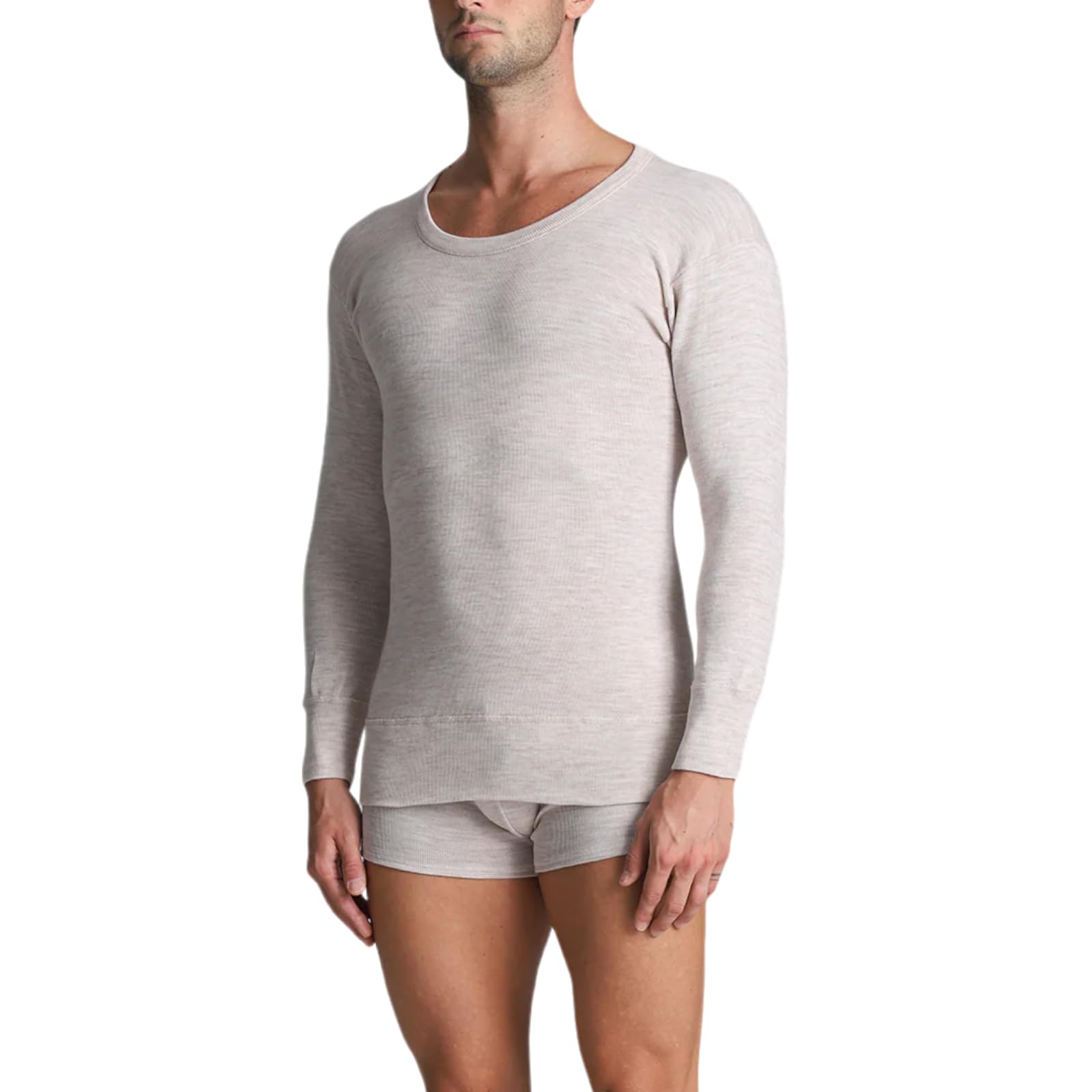 Lady C Maglia Uomo Manica Lunga Misto Lana M Pesante