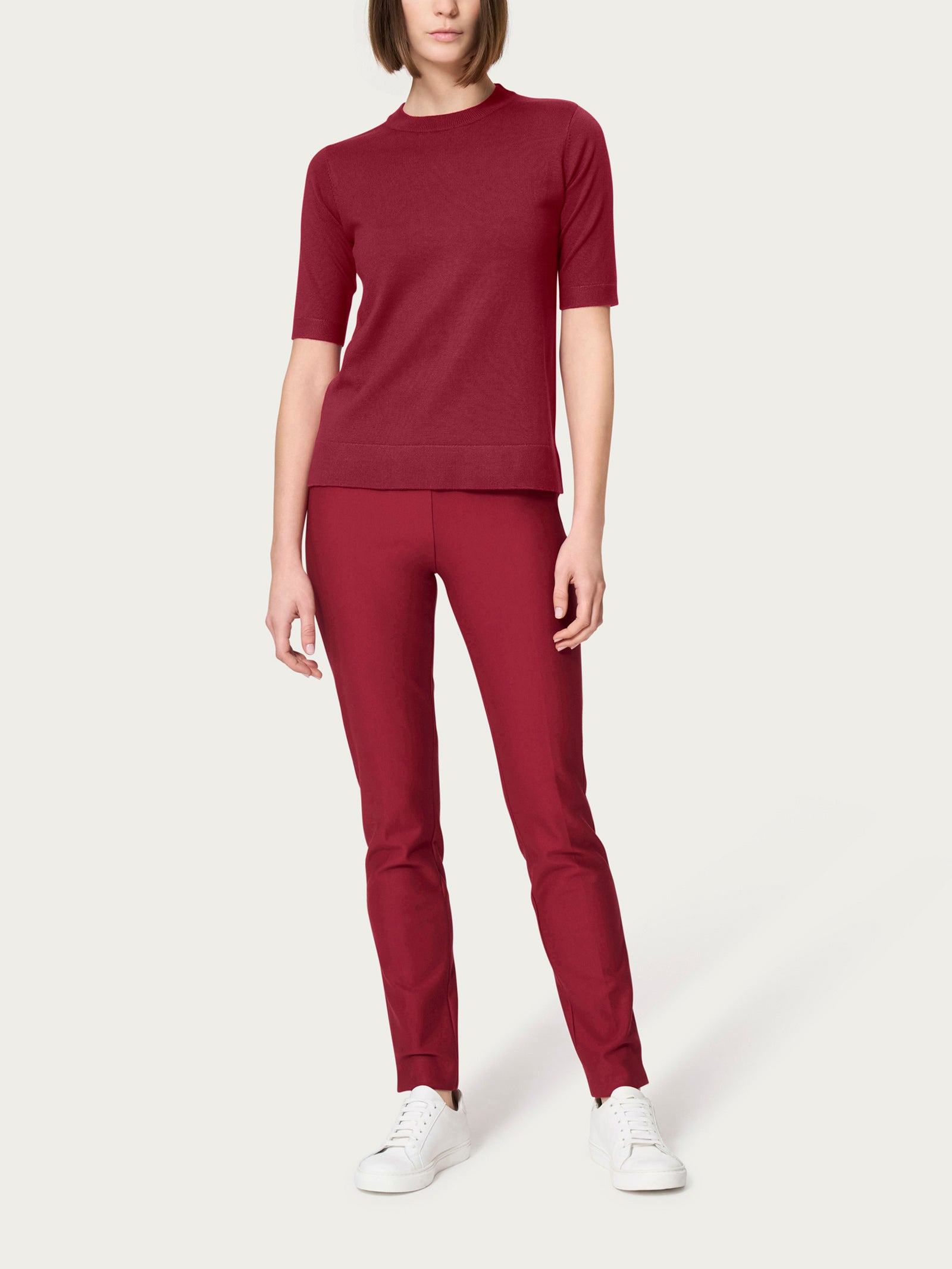 Ragno Four Seasons Maglia Donna Viscosa Rossa Tibetan Red