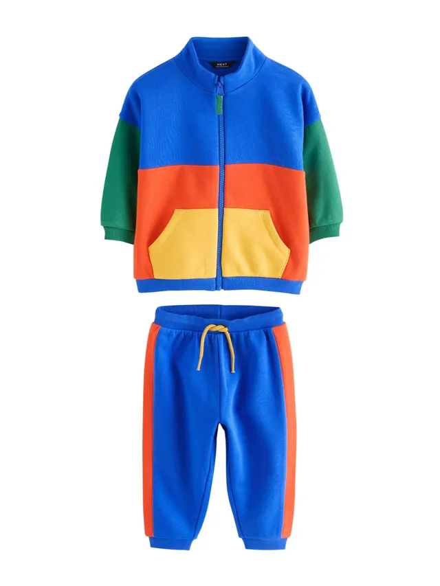NEXT Zip Jogging Completo Bimbo 92-98 Vestibilità Comoda