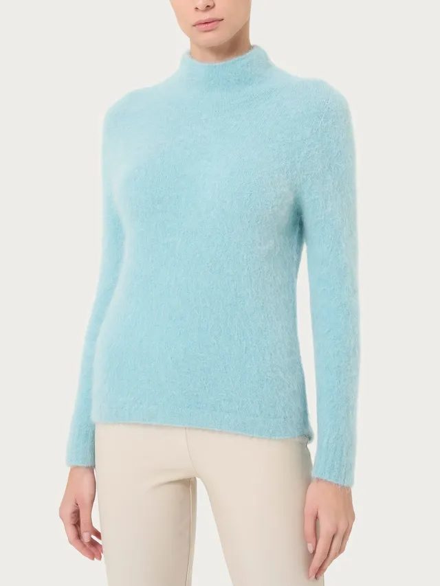 Ragno Merino Soft Lupetto Nile Blue misto alpaca