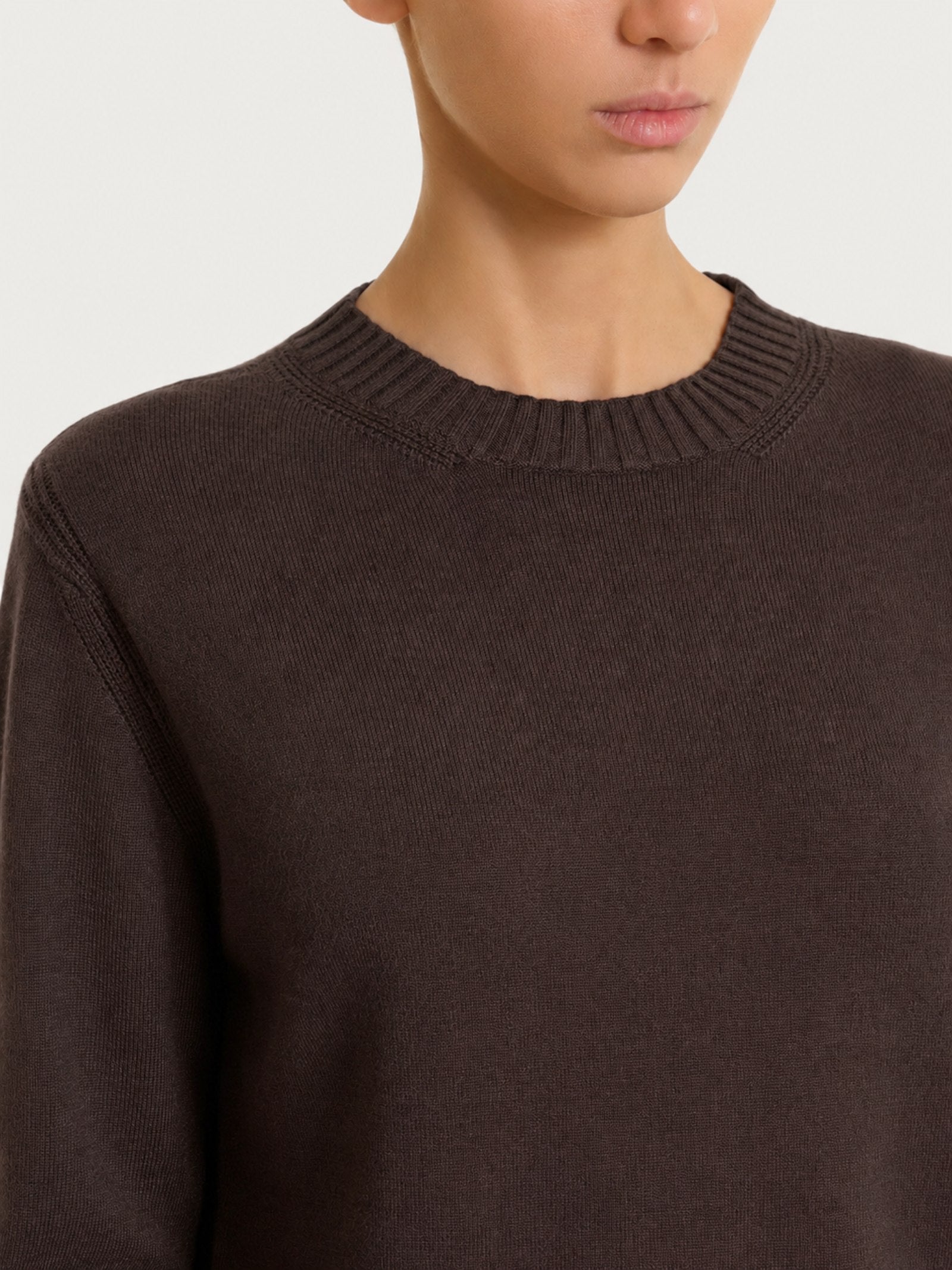 Ragno Soft Wool Maglia Donna Chocolate Torte Lana