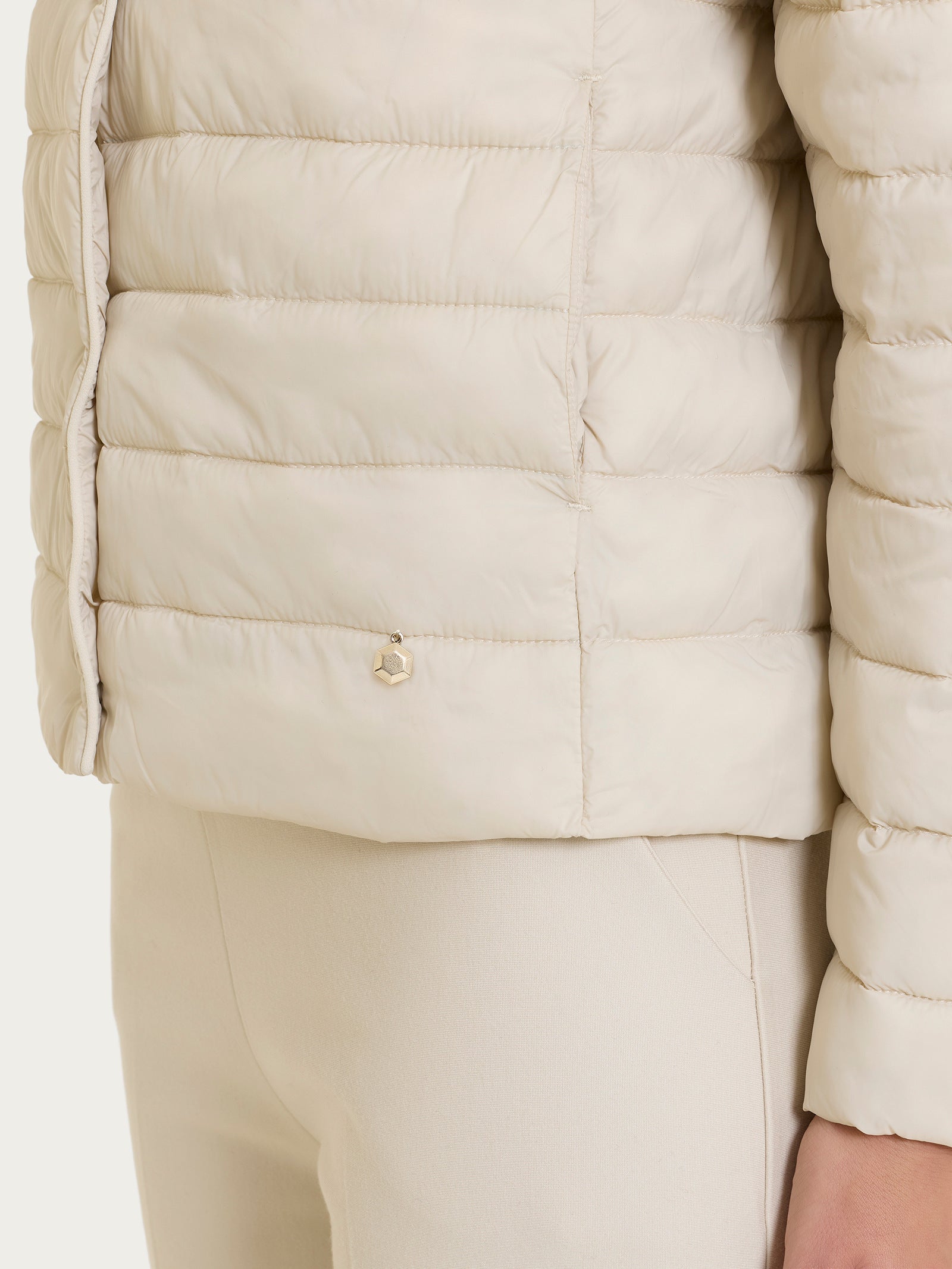 Ragno Ultralight piumino puffer manica lunga Champignon leggero