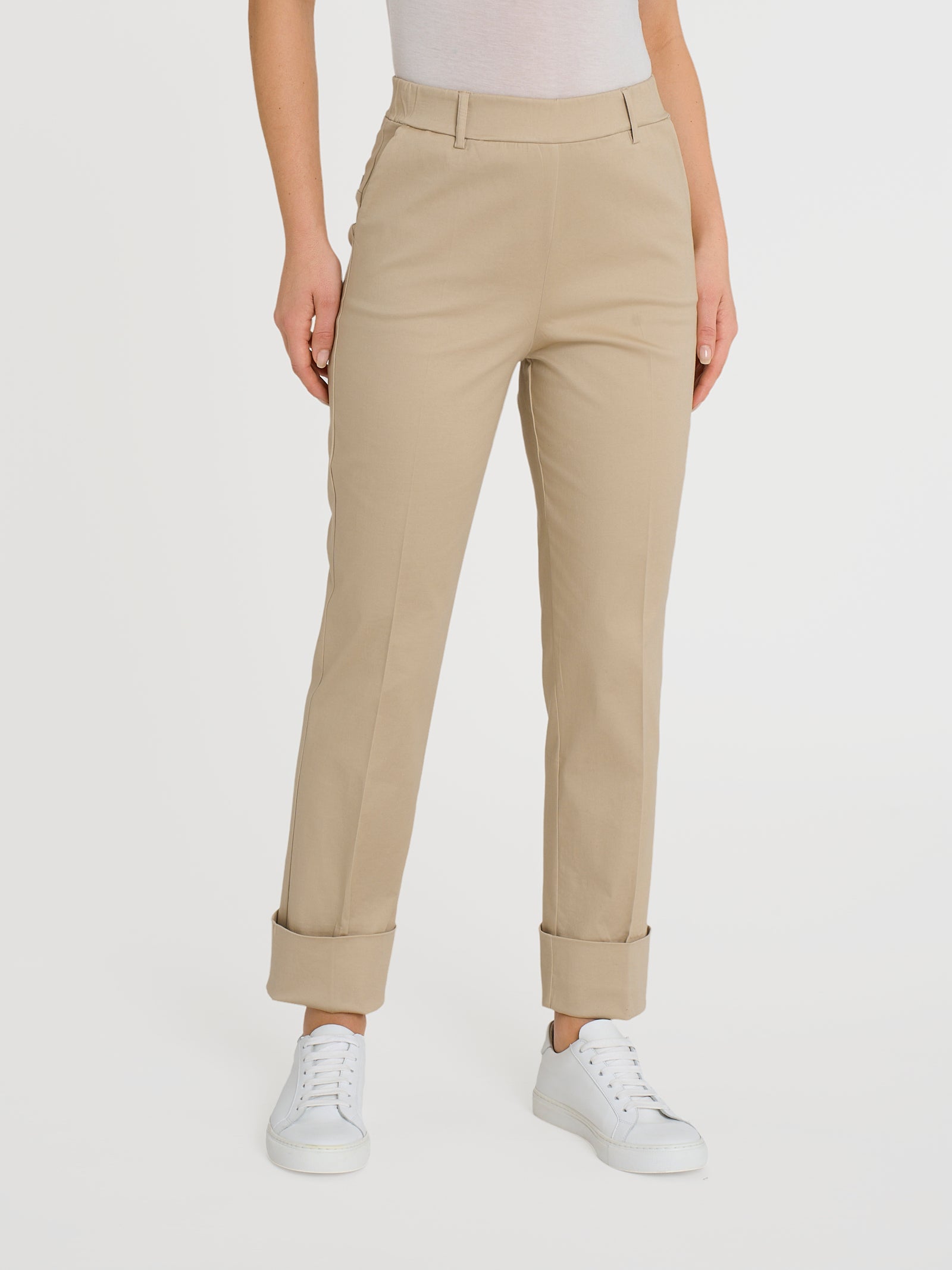 Ragno Satin Power pantalone dritto Irish Cream
