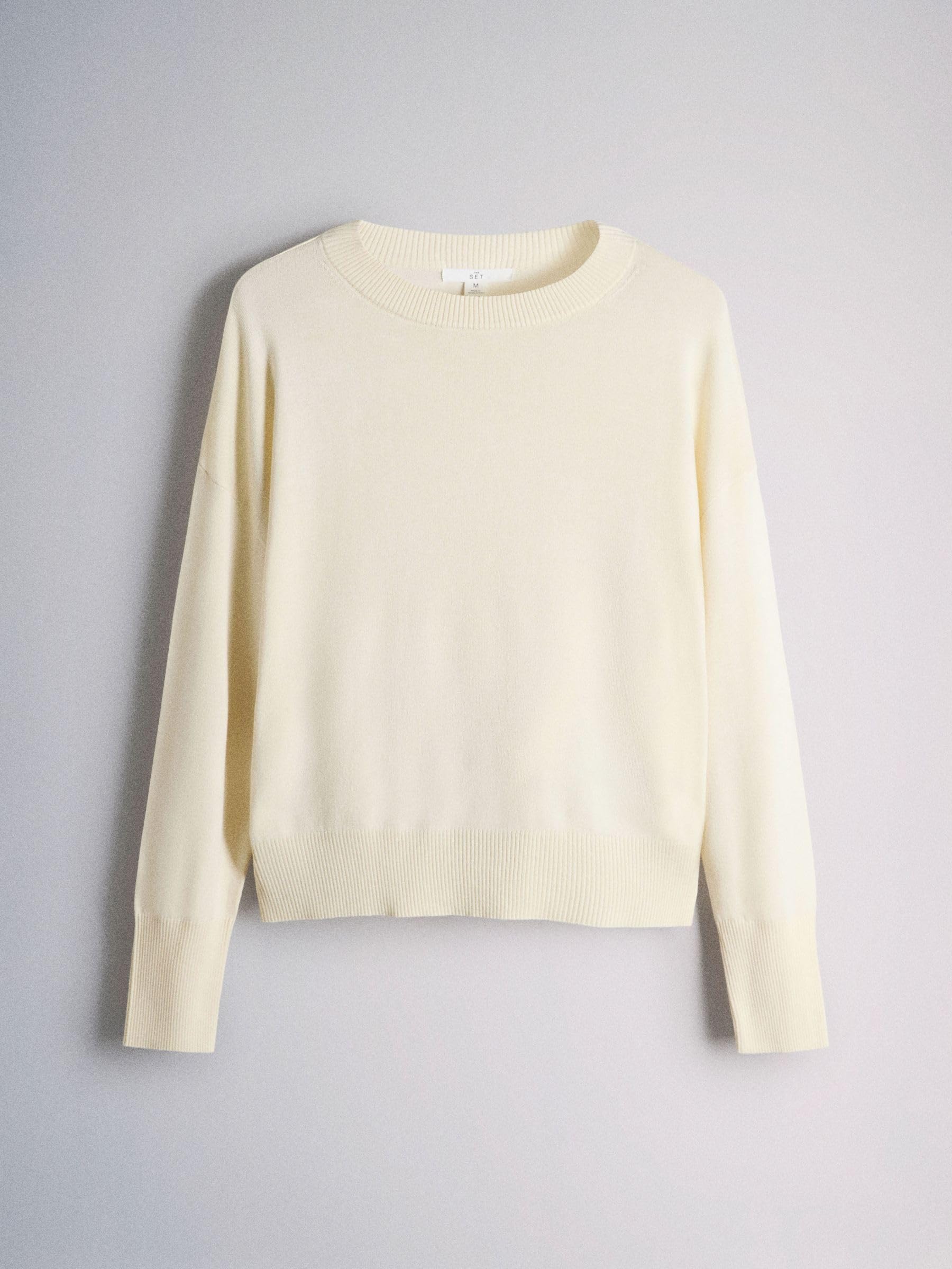 NEXT THE SET Girocollo Sottili Maglia Donna 3 Pezzi Morbida